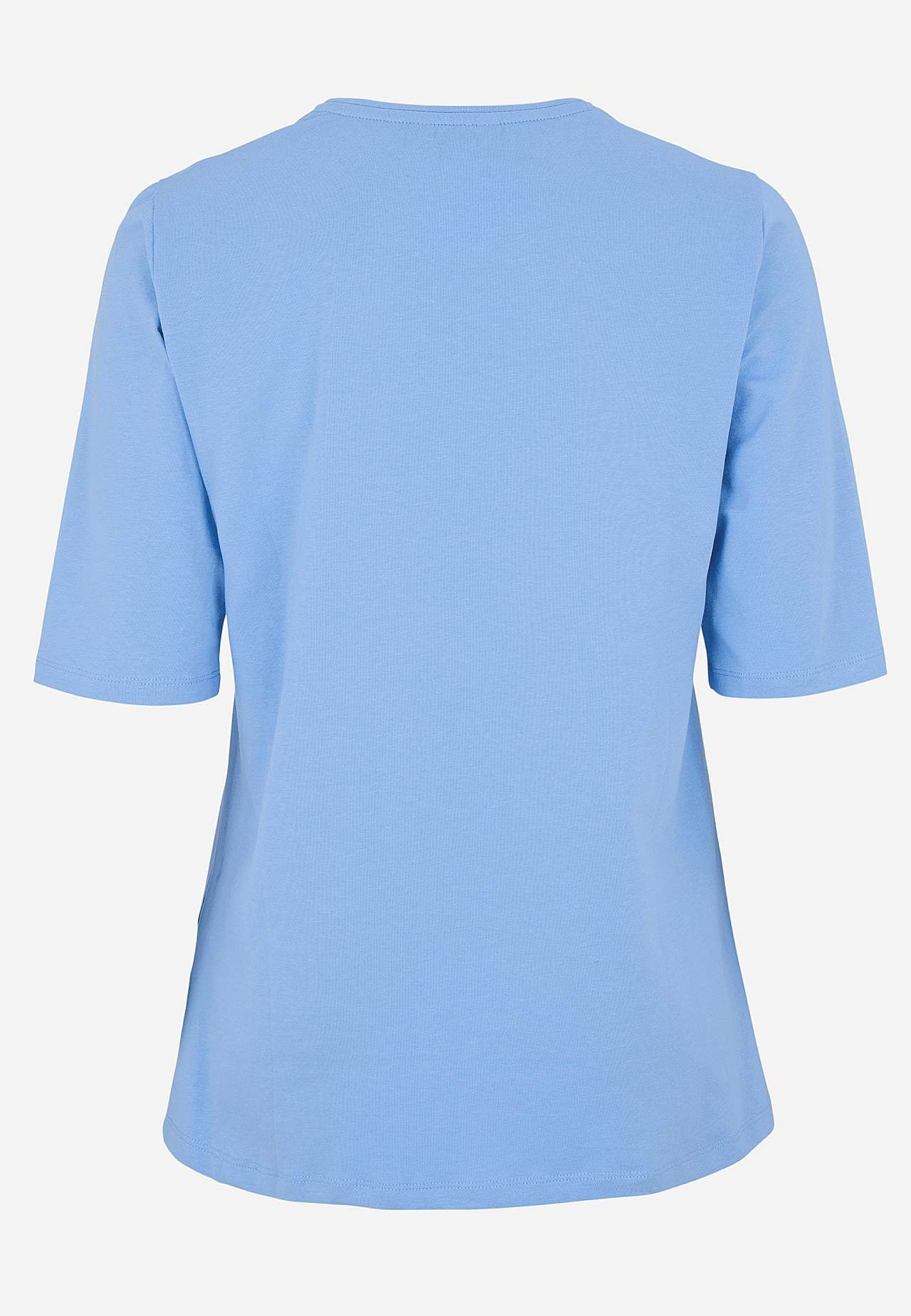 Jersey-Top mit Kräuselung