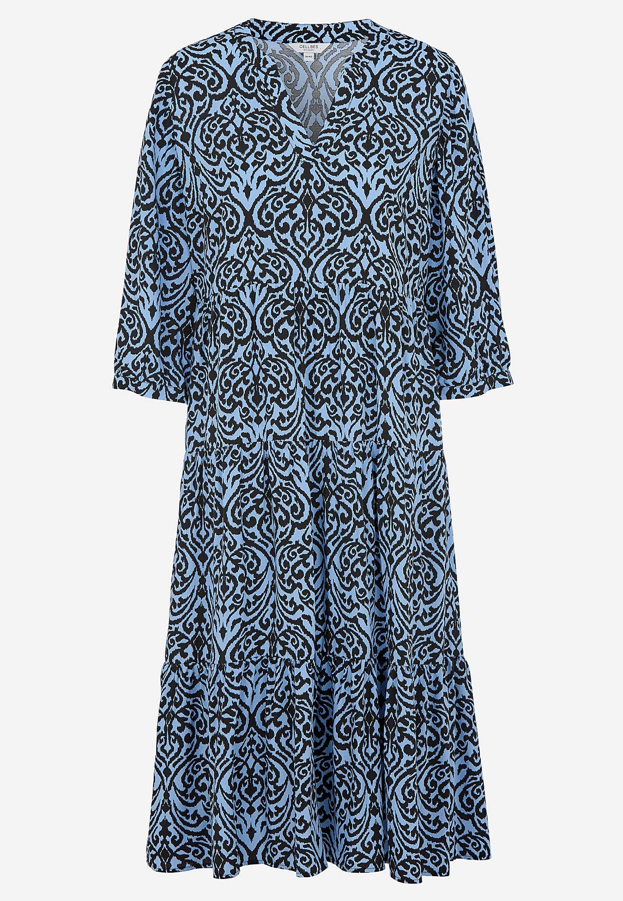 Kleid mit Volants