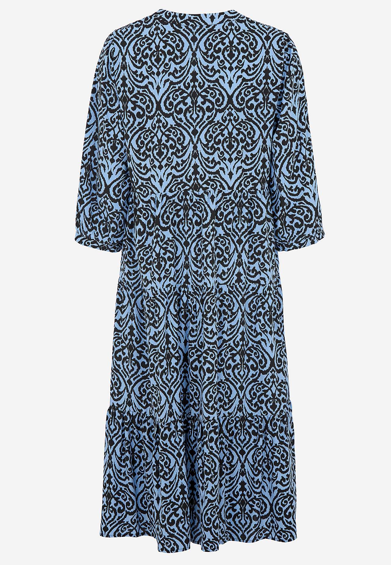 Kleid mit Volants