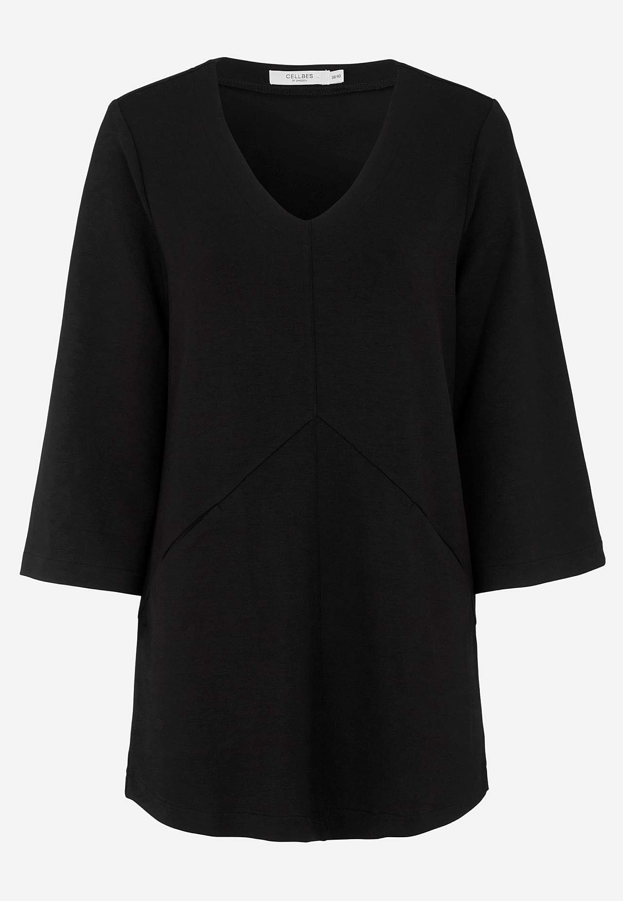 Super weiche Jersey-Tunika mit Taschen