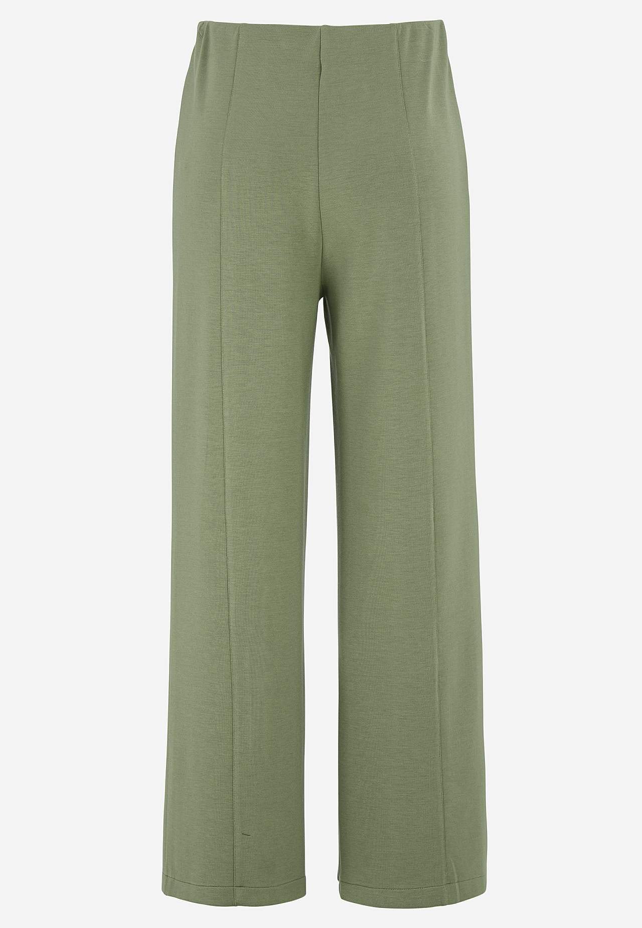 Jerseyhose mit breiten Beinen