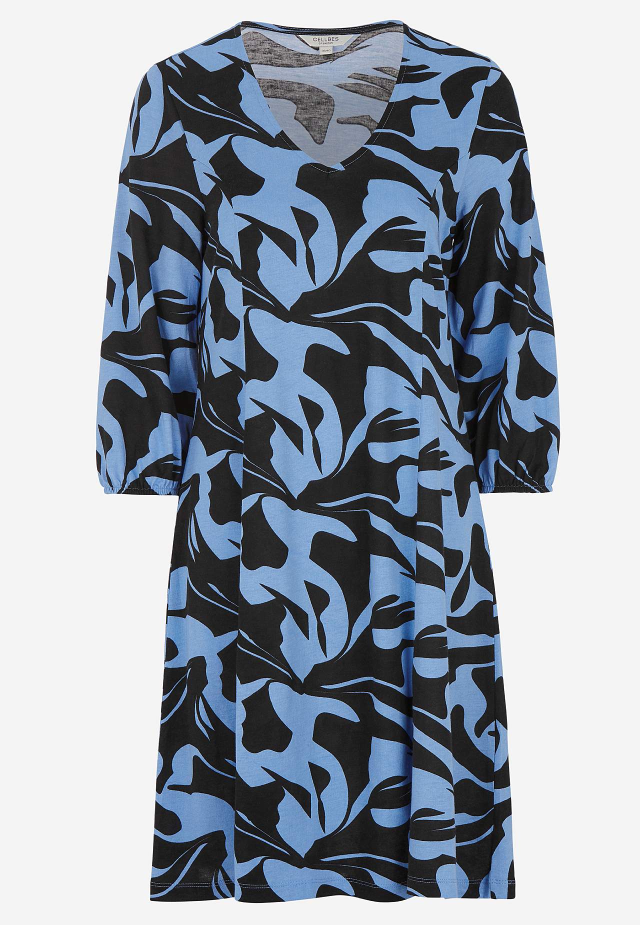 Jerseykleid mit Prinzess-Schnitt