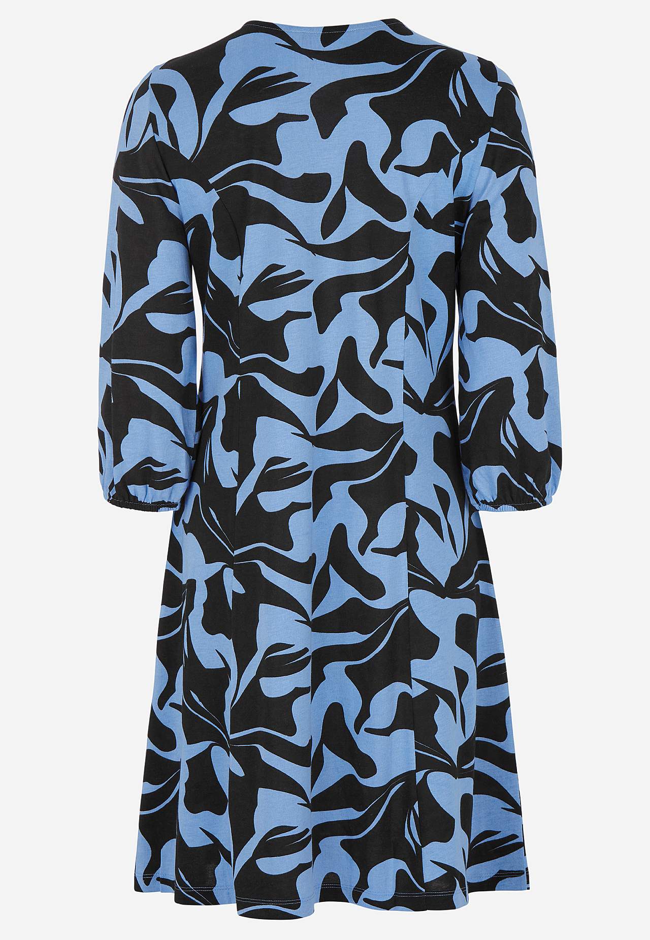 Jerseykleid mit Prinzess-Schnitt