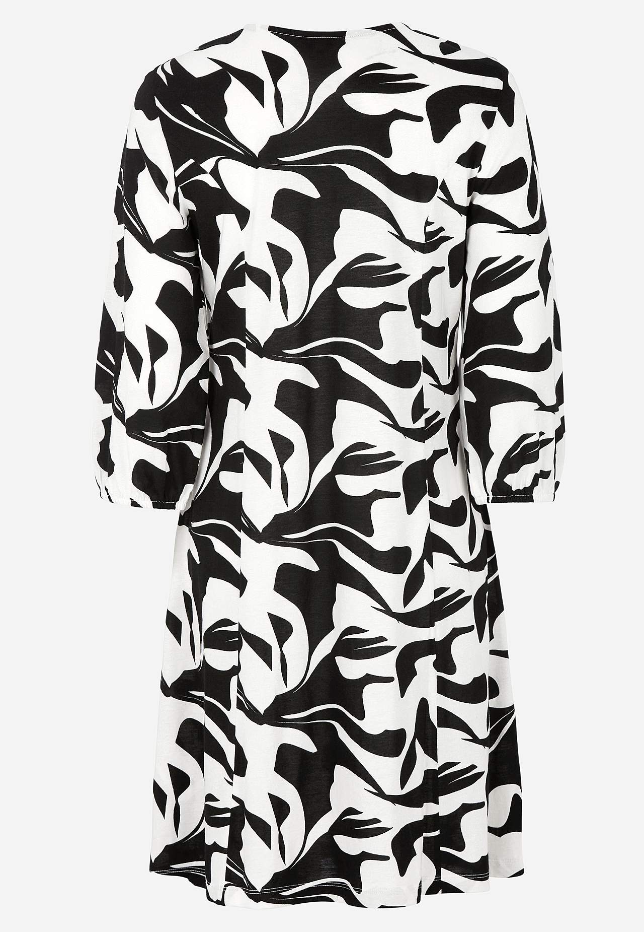 Jerseykleid mit Prinzess-Schnitt