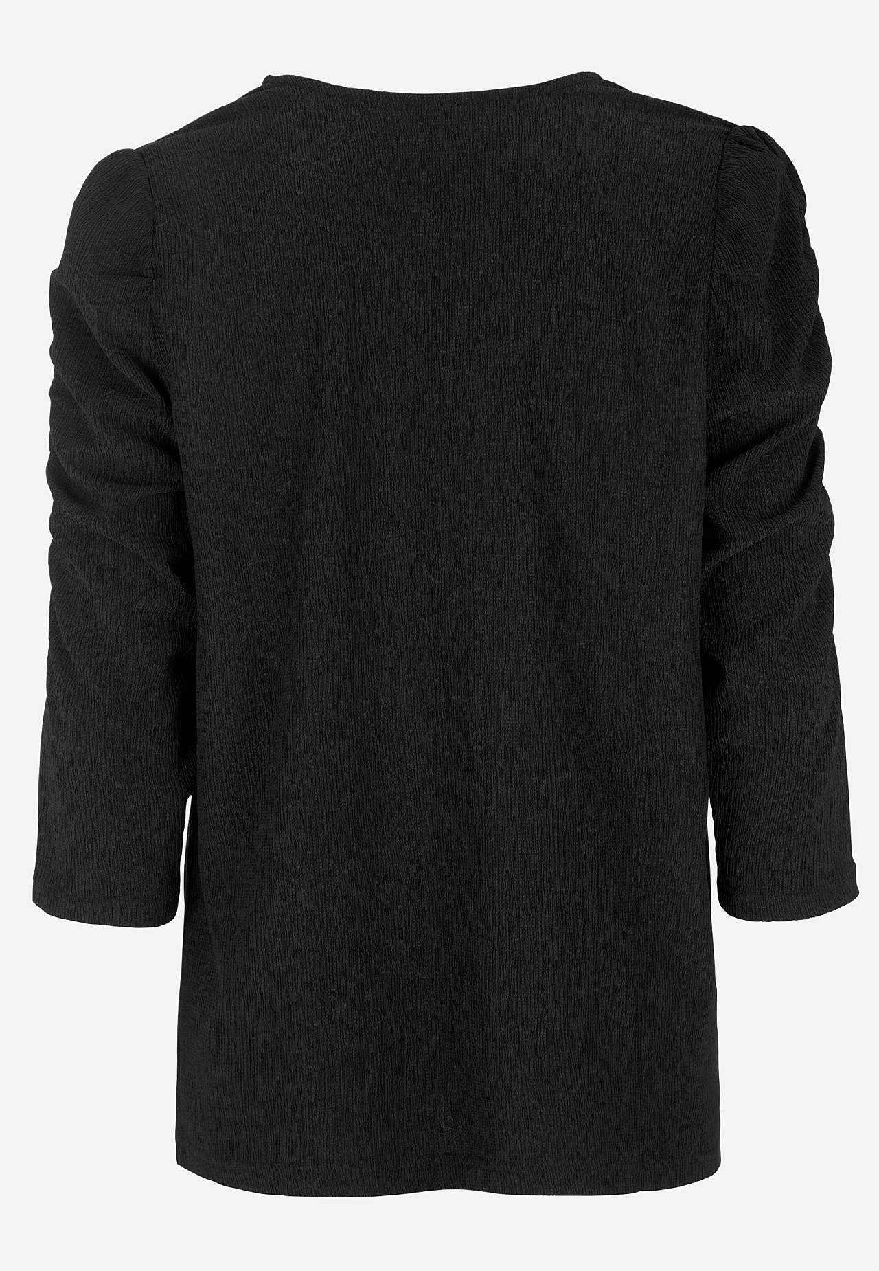 Jersey-Top mit Struktur