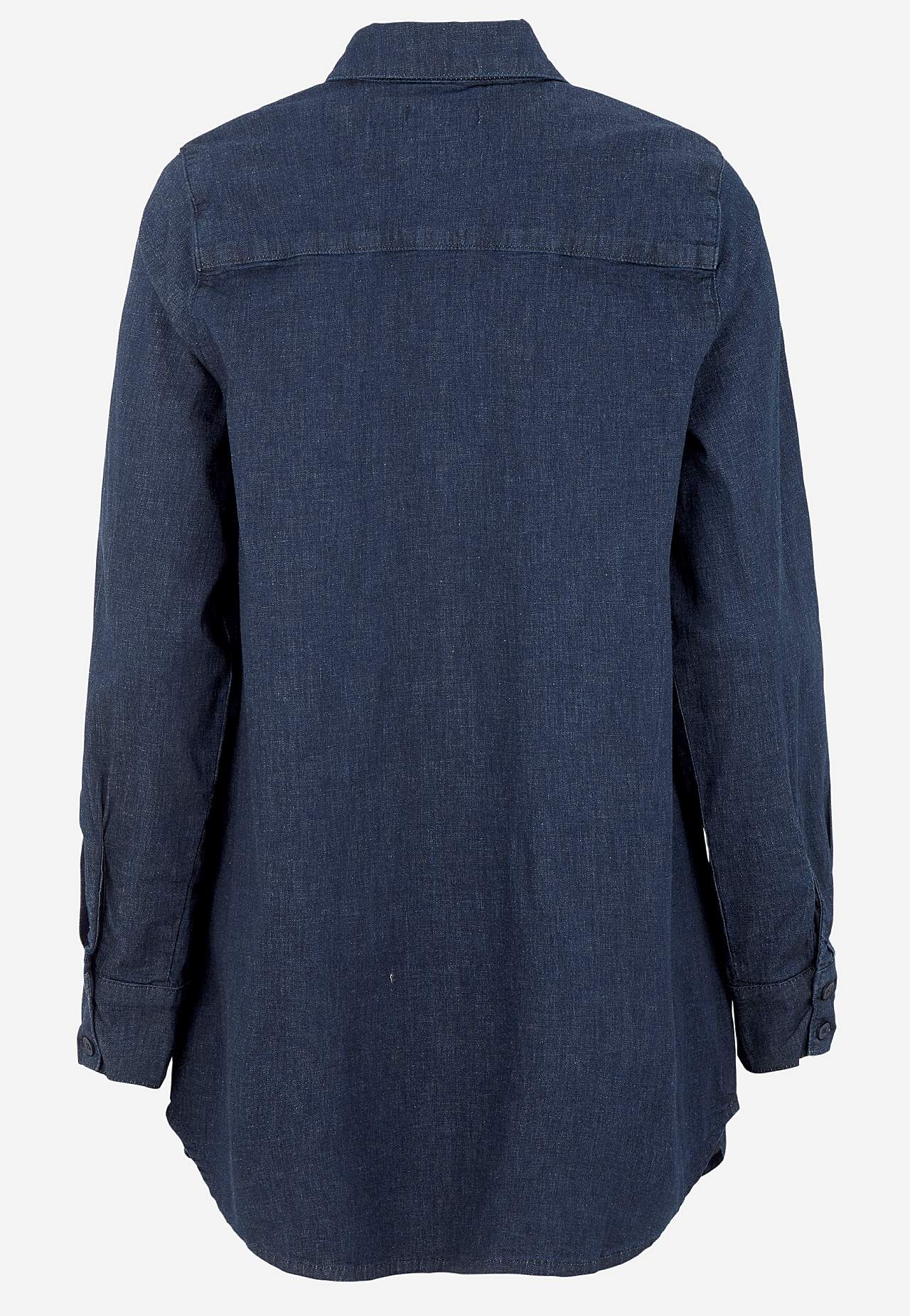Elastische Tunika aus Denim