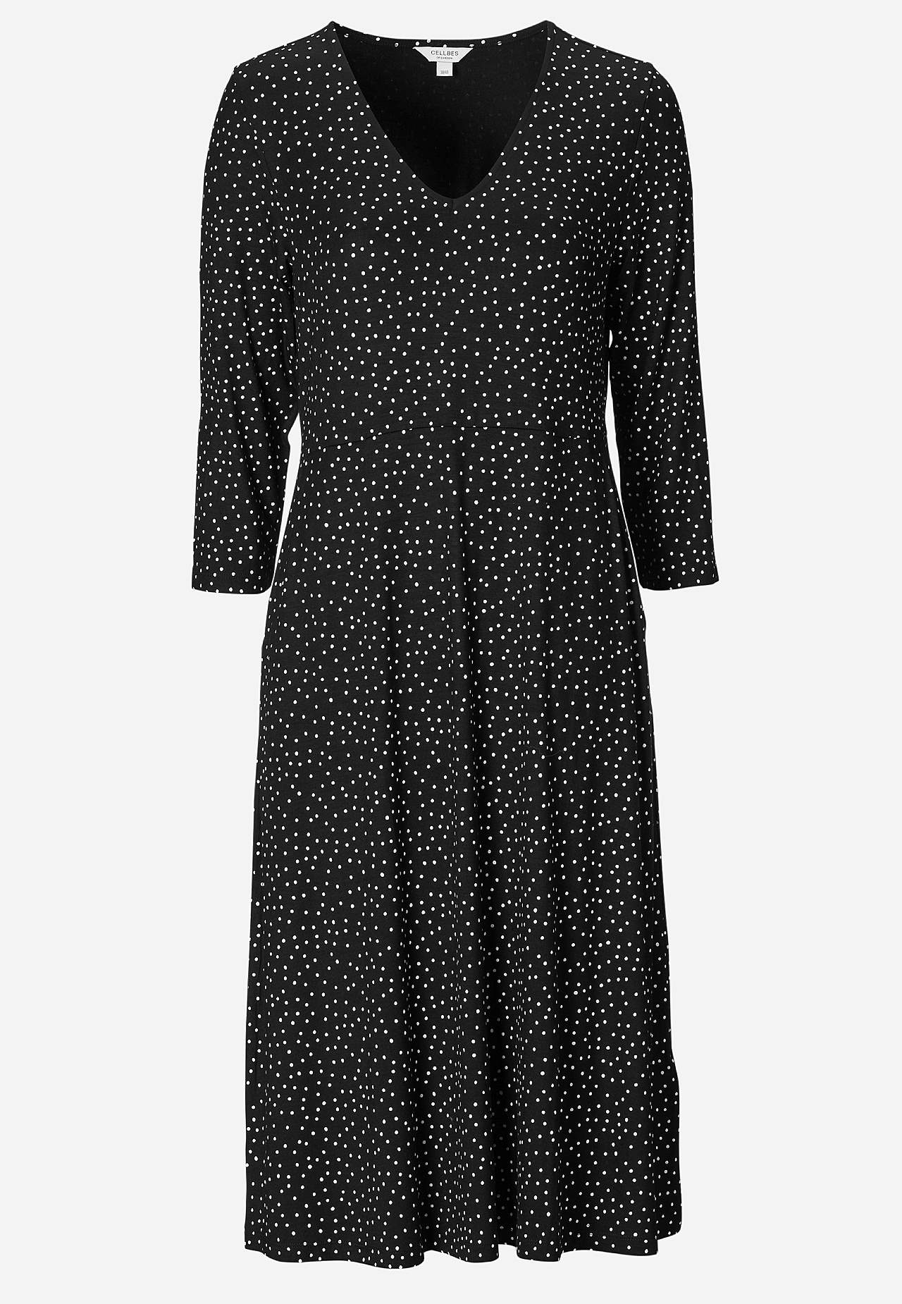 Jerseykleid mit Taschen