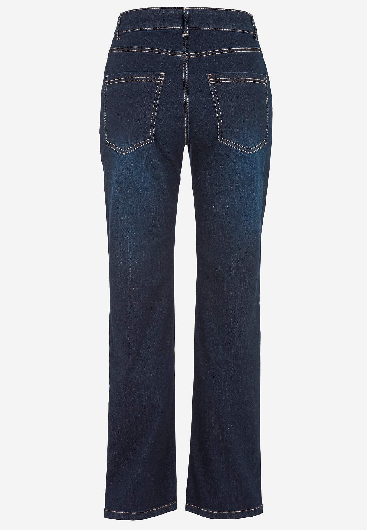 Bequeme Stretch-Jeans mit gerades Bein