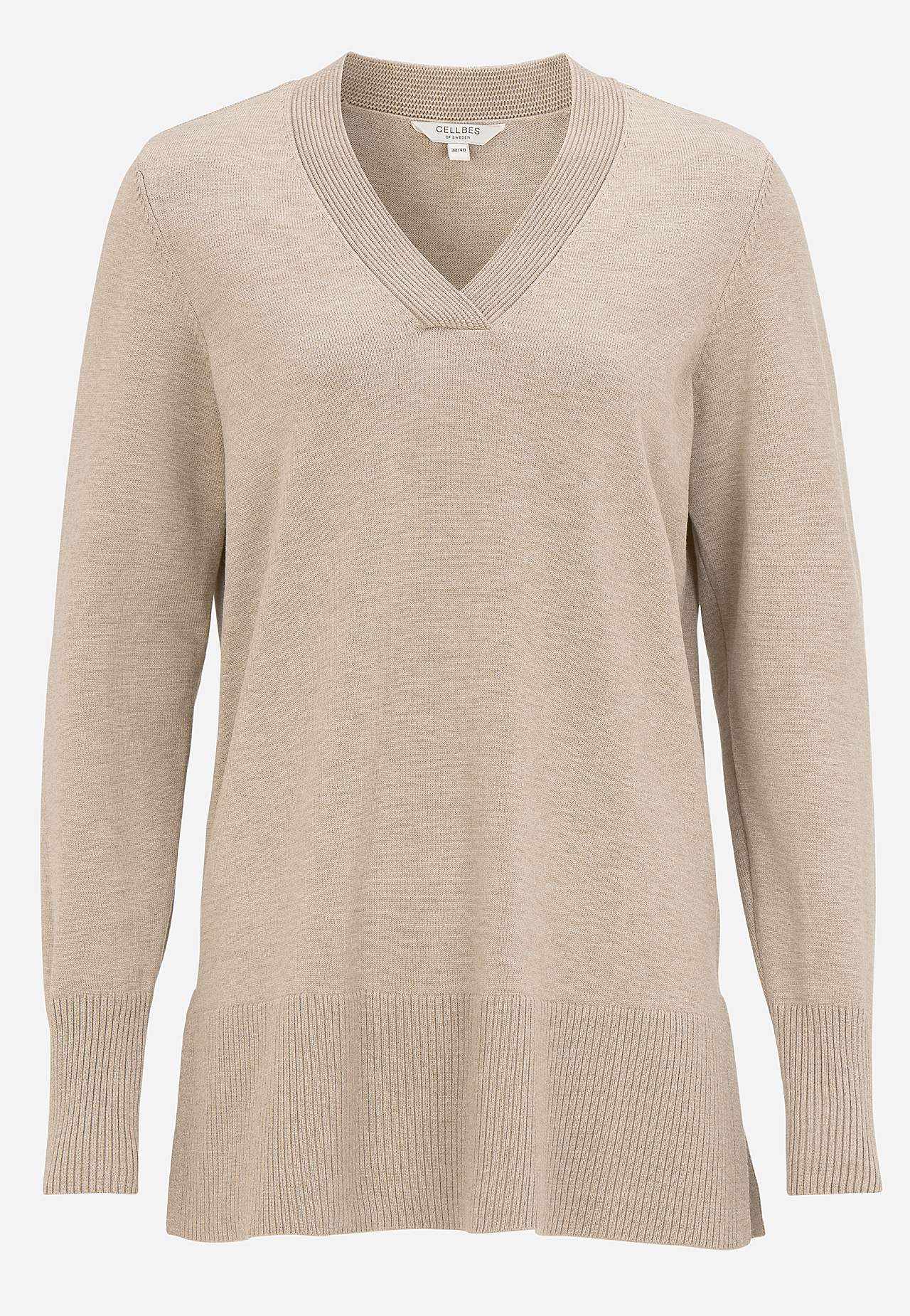 Fein gestrickt Tunika