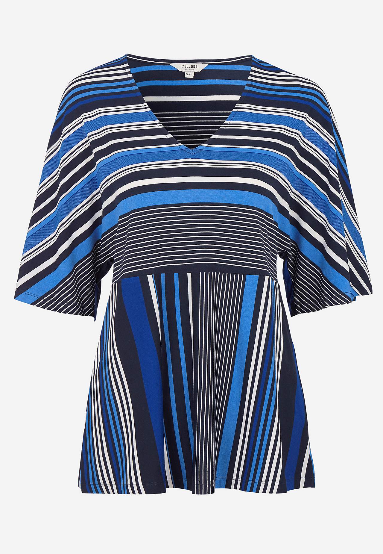 Gestreiftes Jersey-Top
