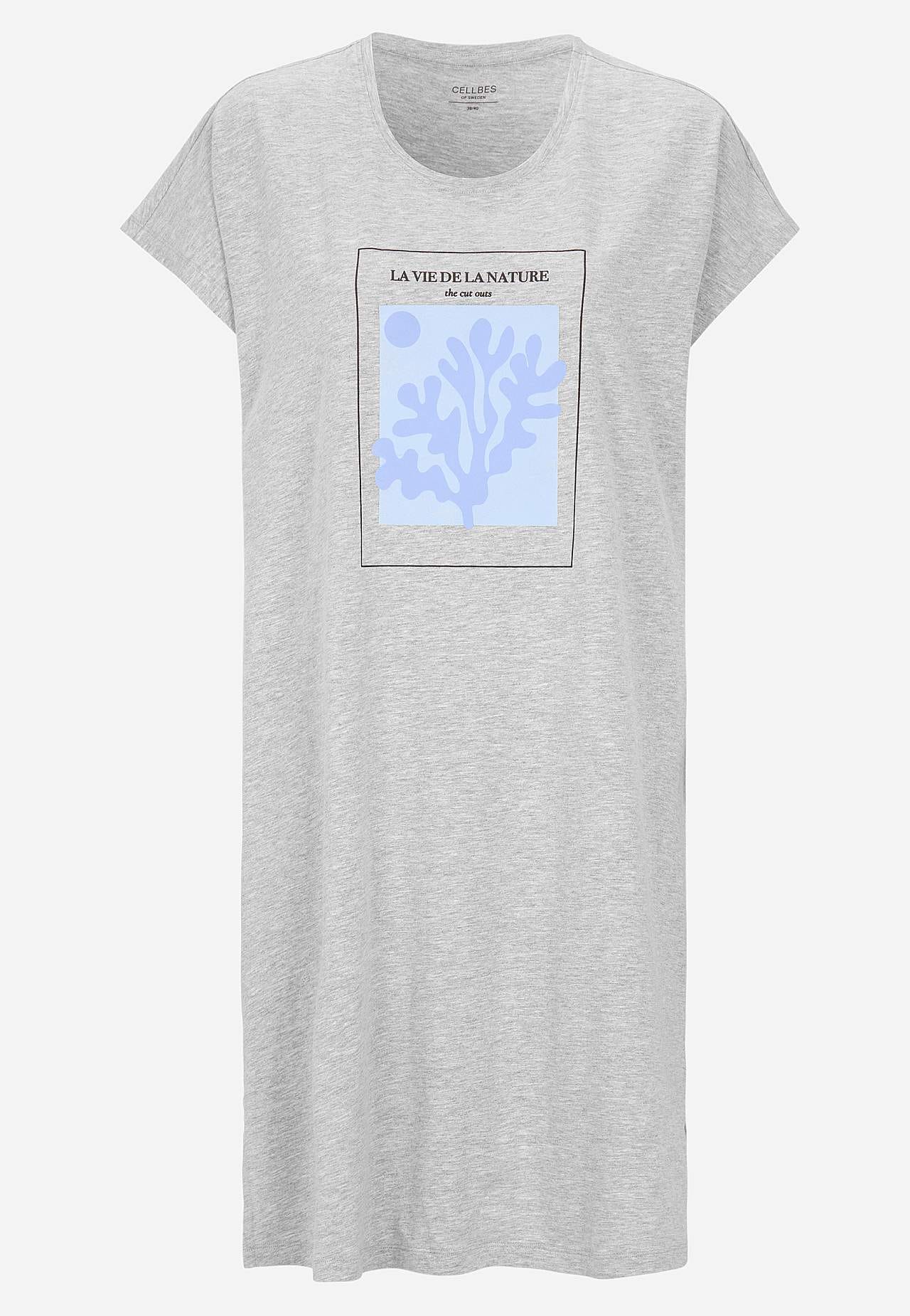 Kurzärmliges Nachtkleid