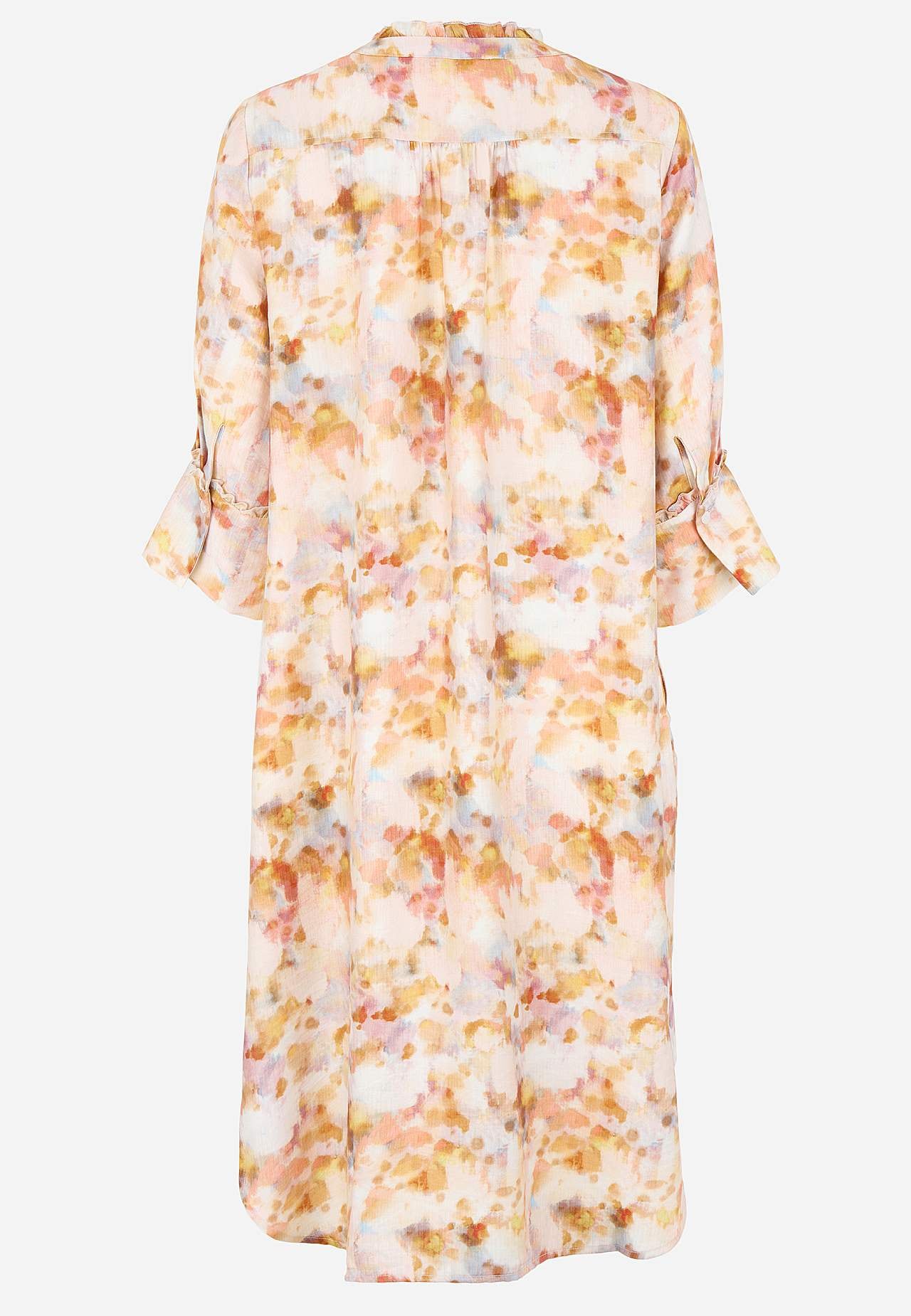 Gewebtes Kleid mit Taschen