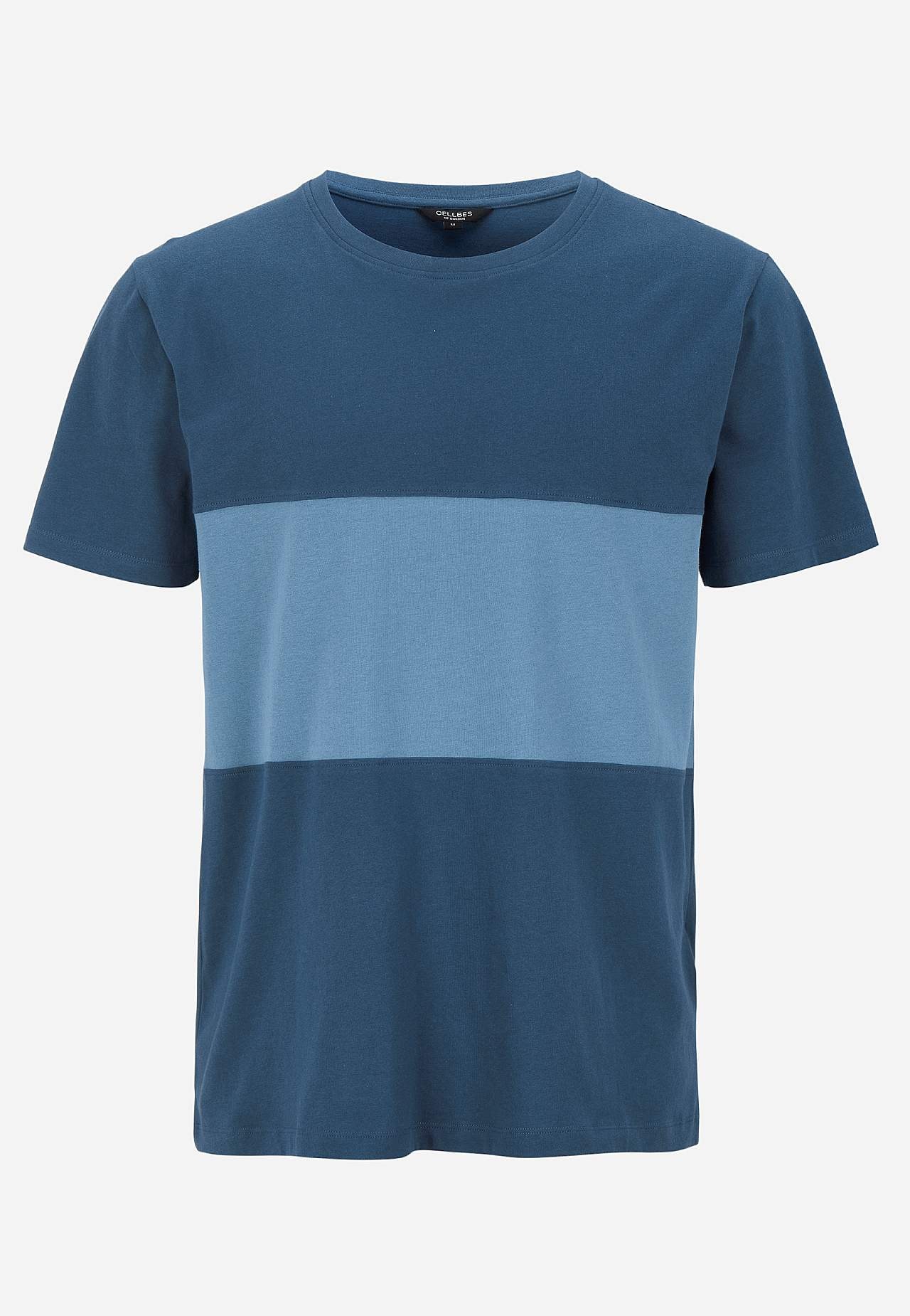 T-Shirt mit einem breiten Streifen