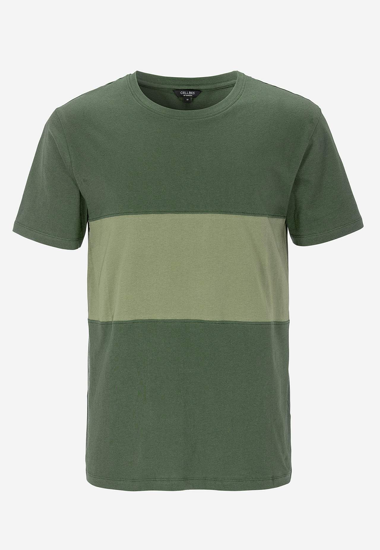 T-Shirt mit einem breiten Streifen