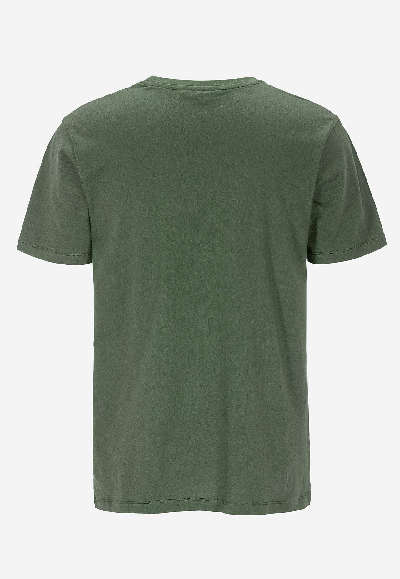 T-Shirt mit einem breiten Streifen
