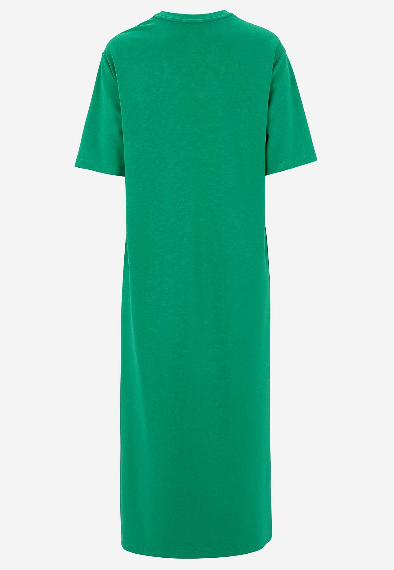 Jerseykleid aus grober Qualität