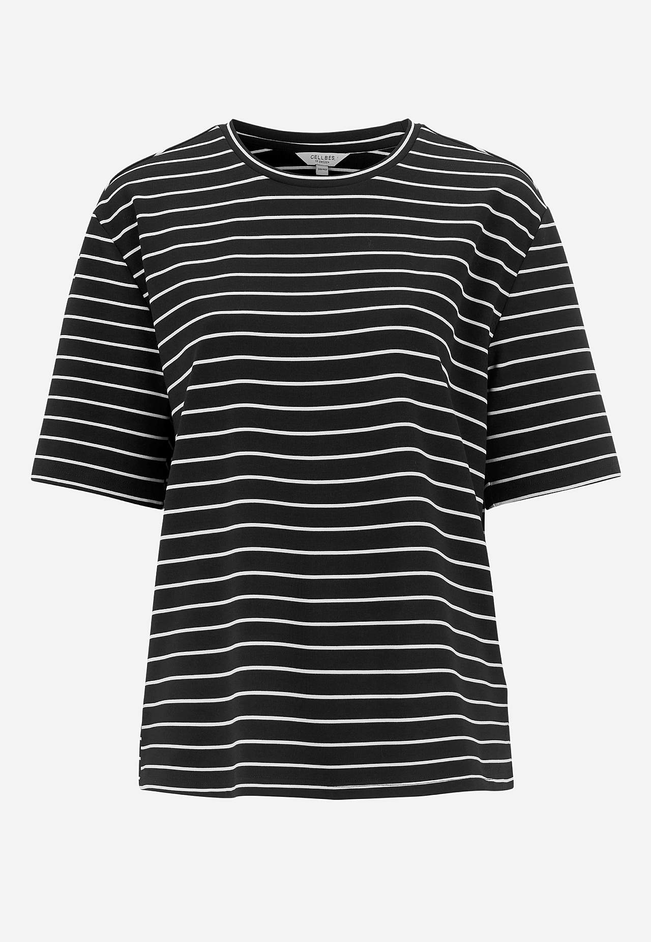 T-Shirt aus grobem Trikot