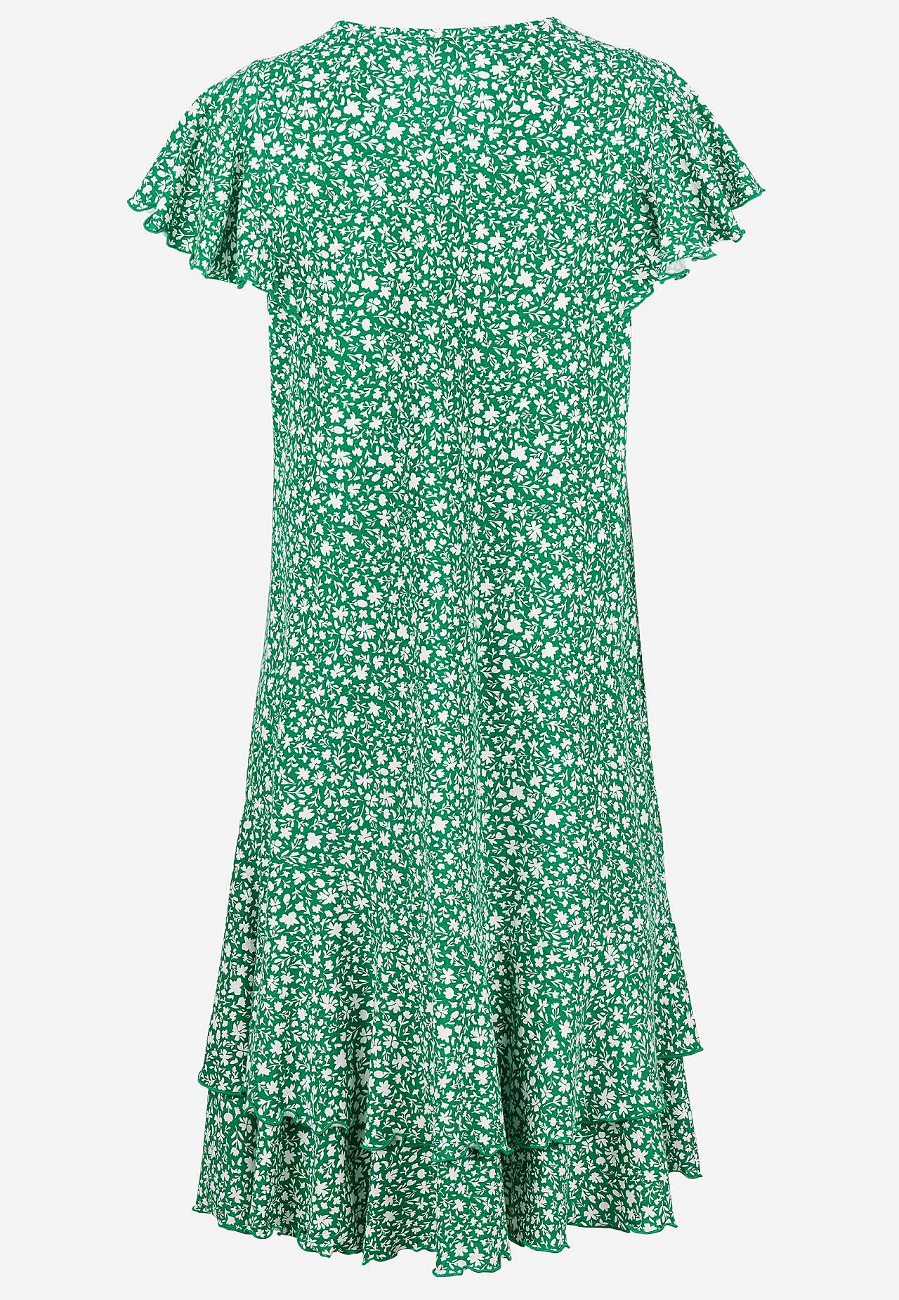 Jerseykleid mit Rüschenröcken