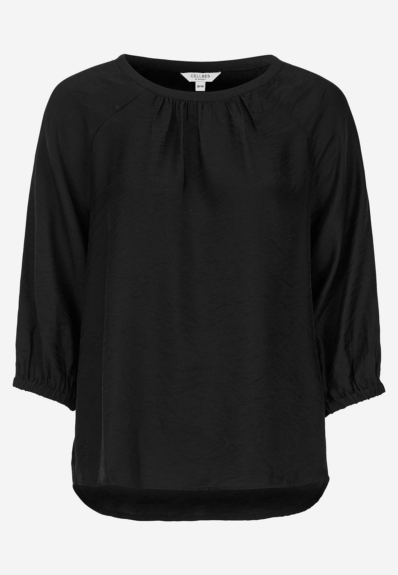 Gewebte Bluse mit Struktur