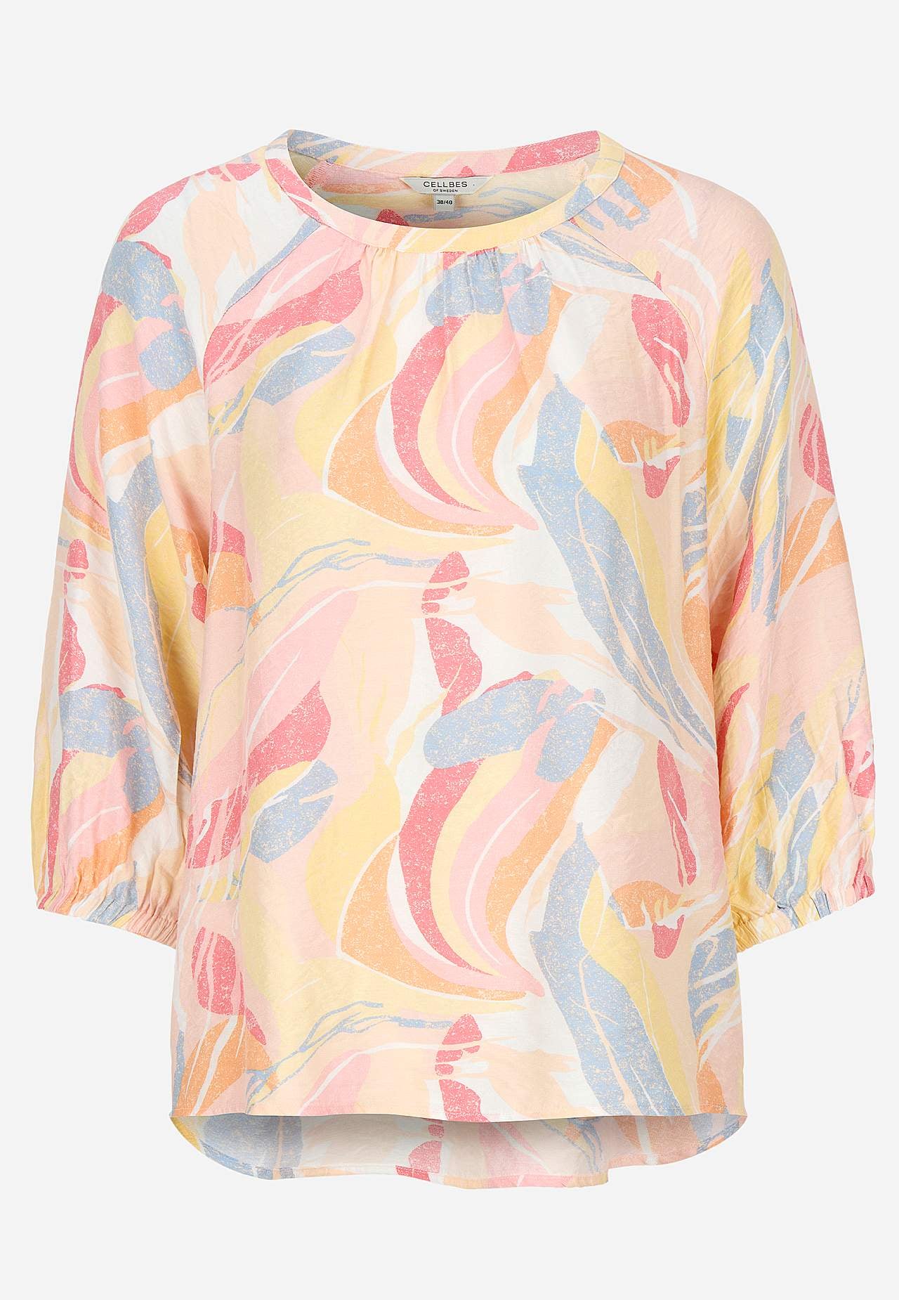 Gewebte Bluse mit Struktur