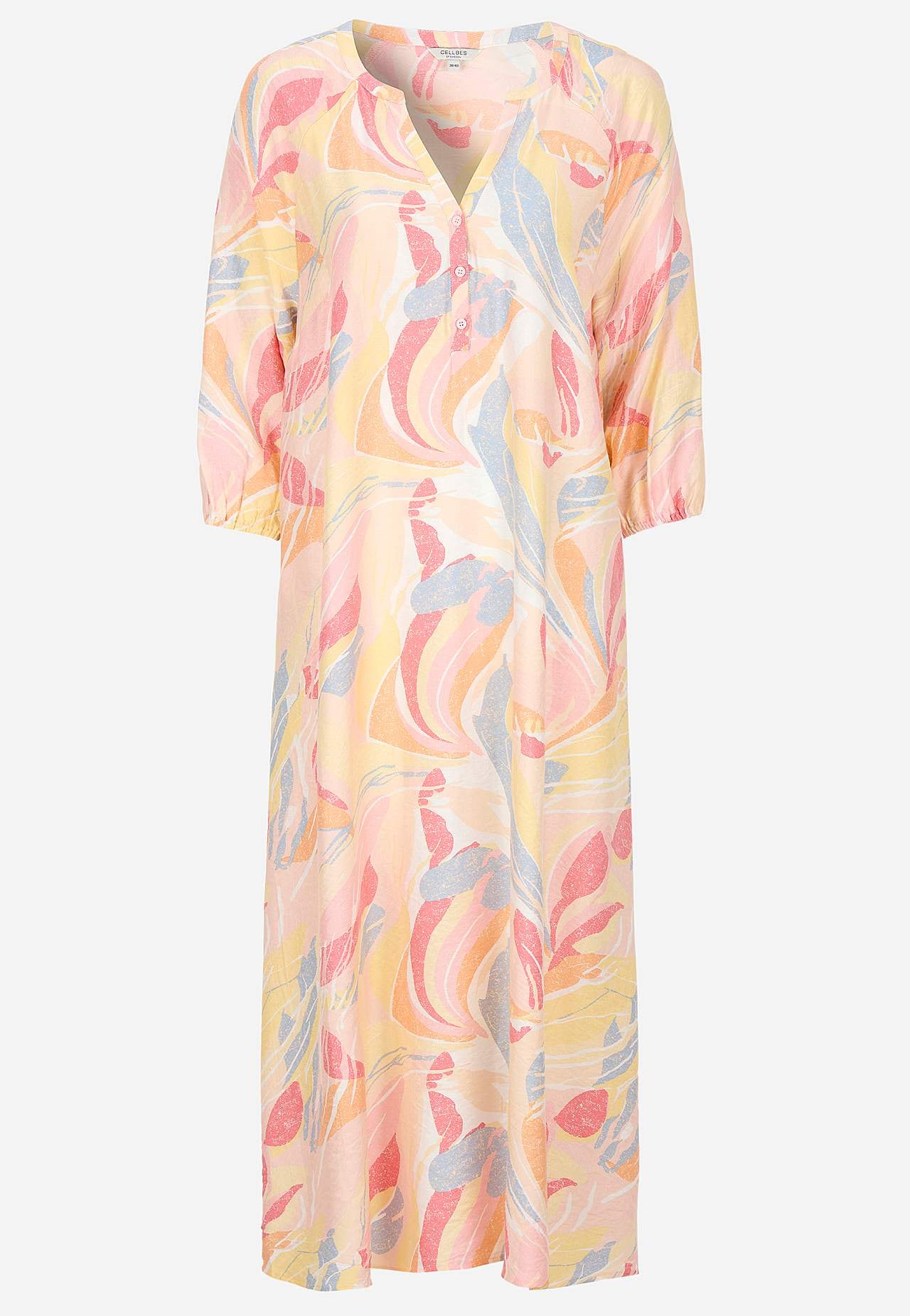 Gewebtes Kleid mit Struktur