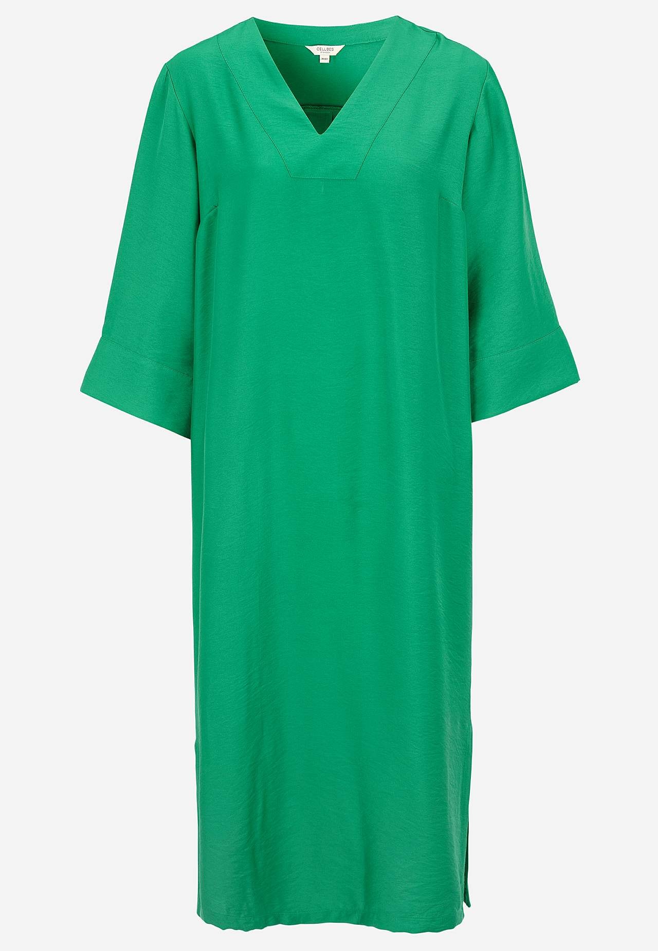 Gewebtes Kaftankleid