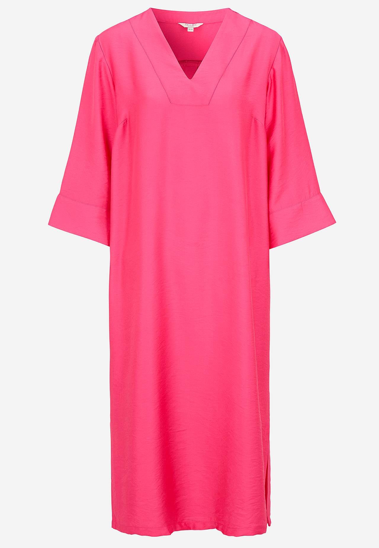 Gewebtes Kaftankleid