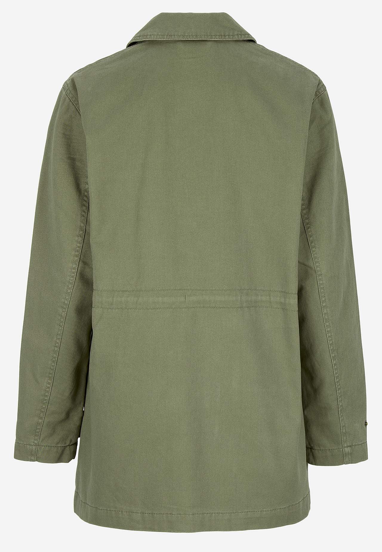 Jeansjacke mit Reißverschluss