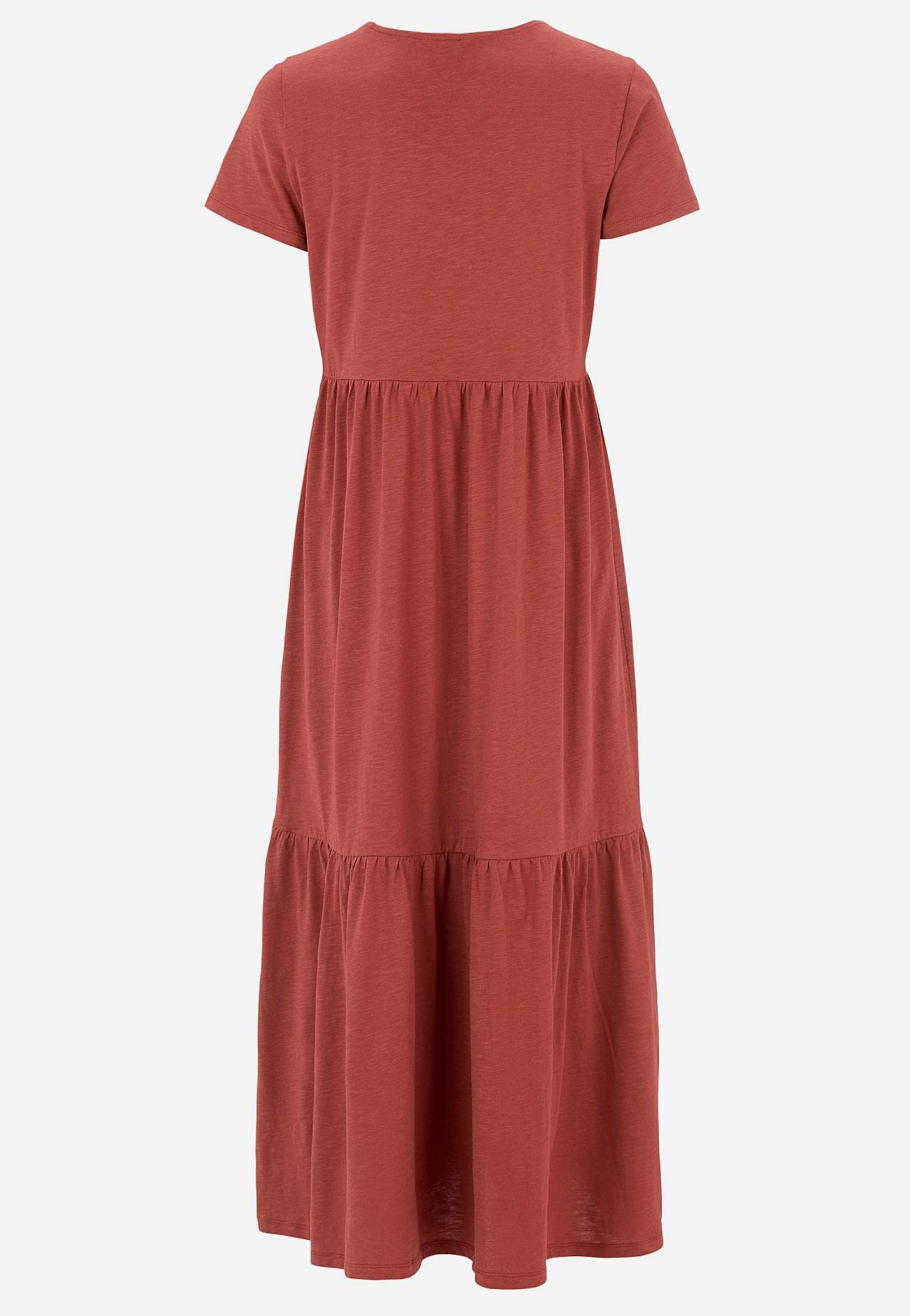 Jerseykleid mit Rüschenrock