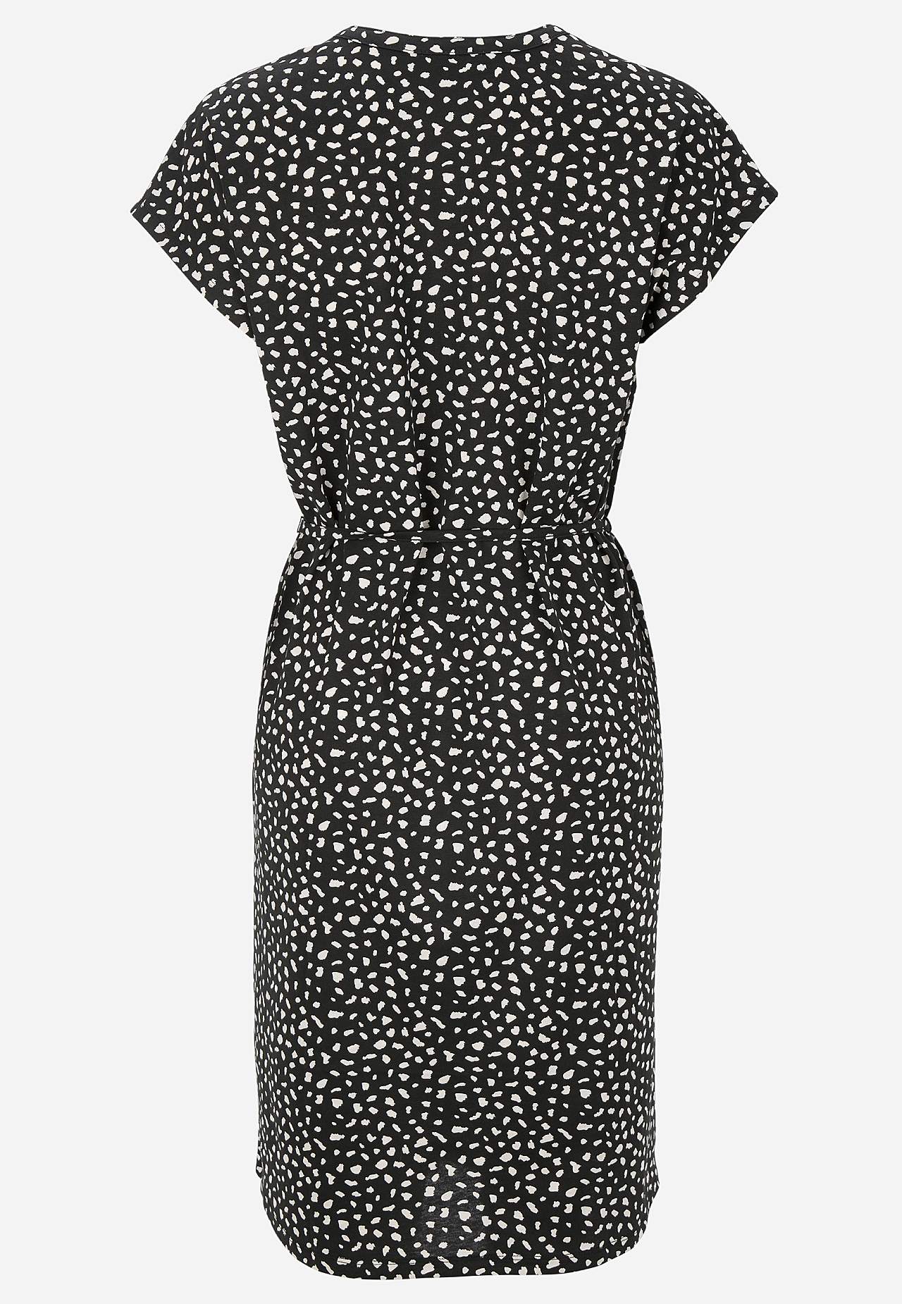 Jerseykleid mit Bindeband