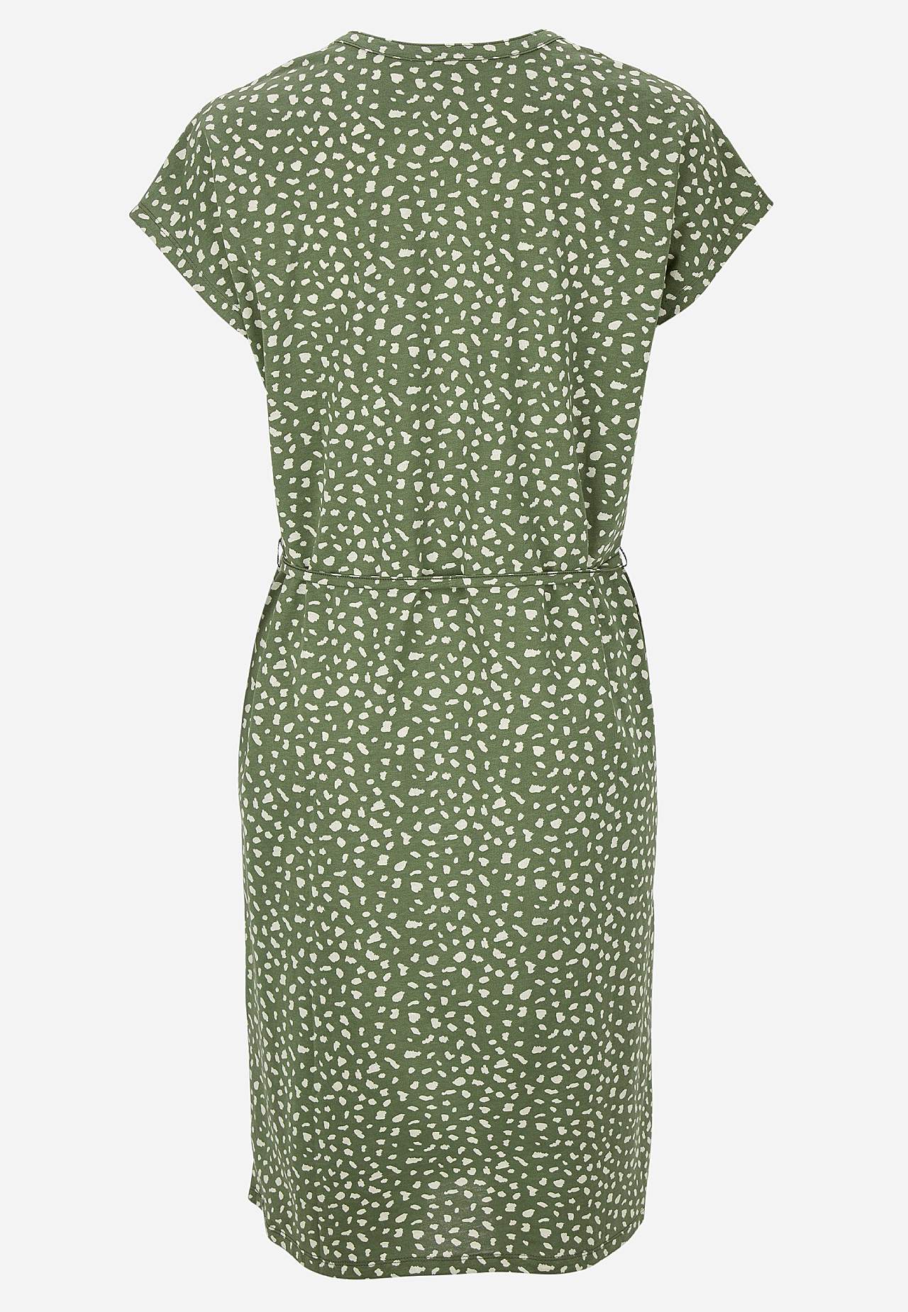 Jerseykleid mit Bindeband