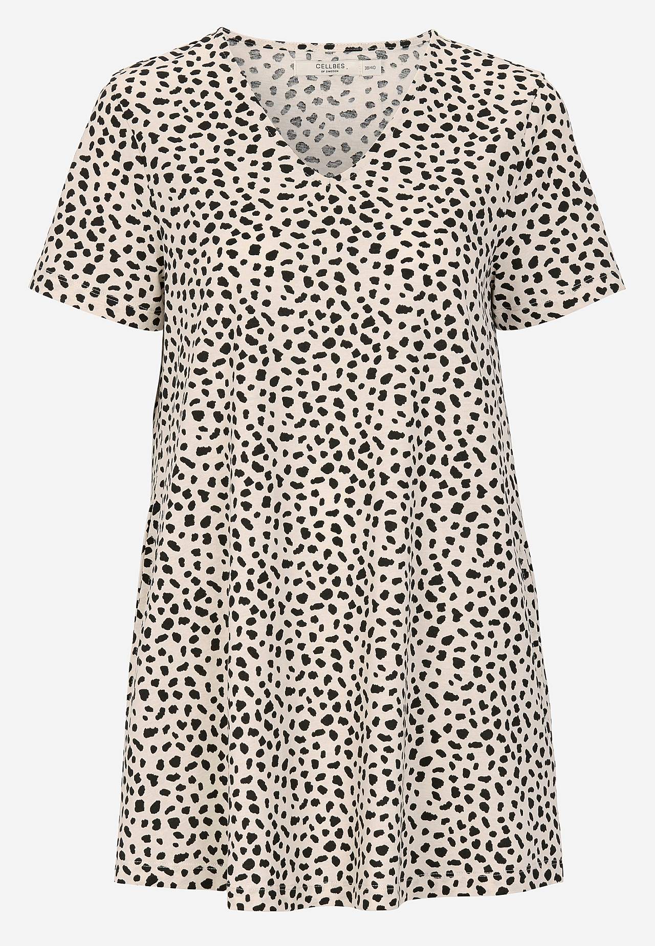 Jersey-Tunika mit Taschen