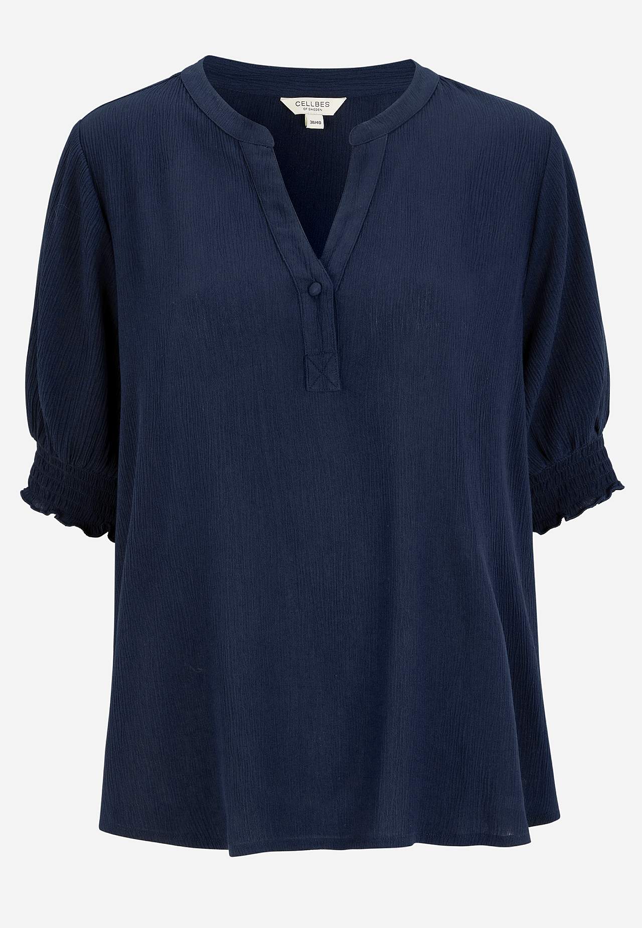 Bluse aus Krepp