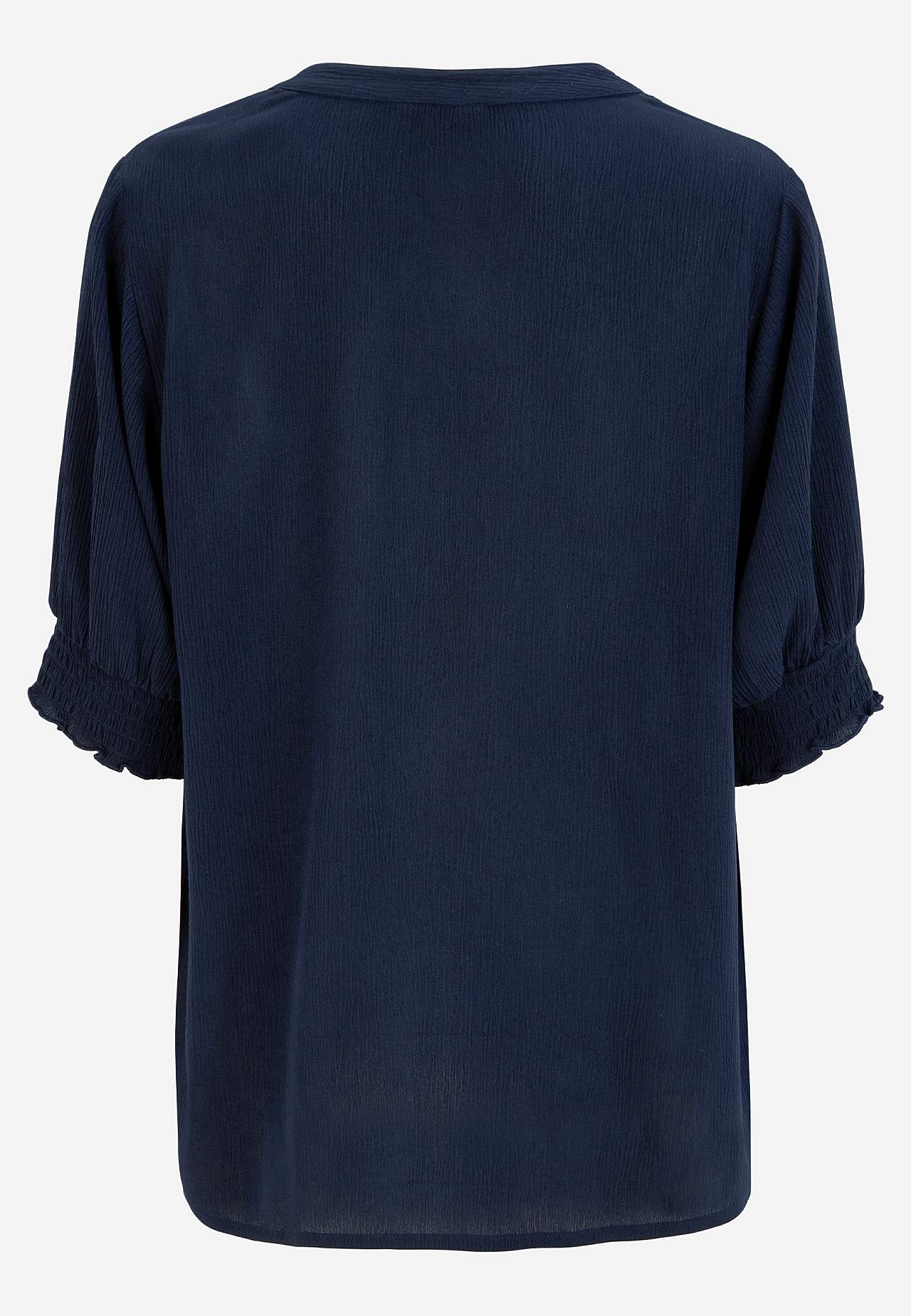 Bluse aus Krepp