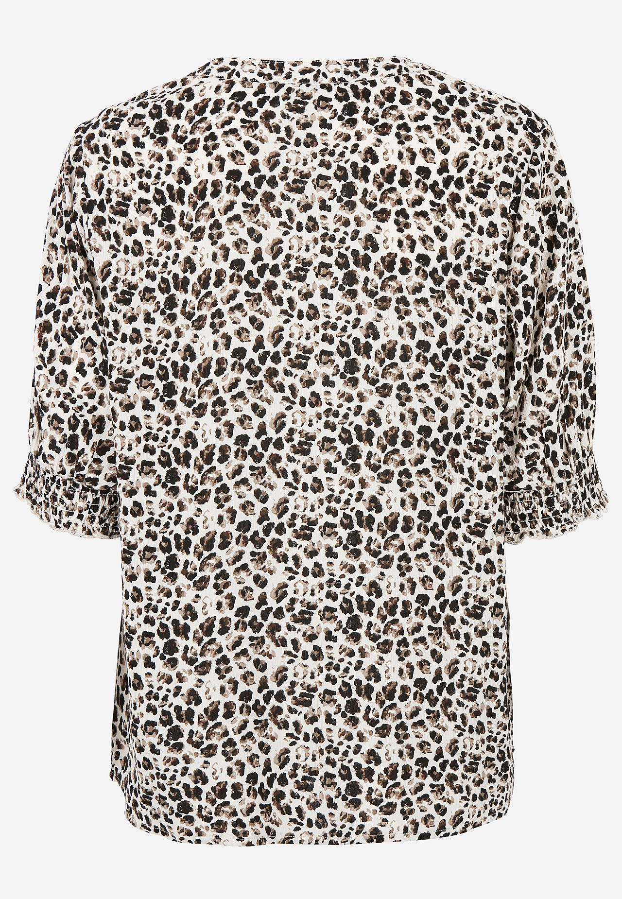 Bluse aus Krepp