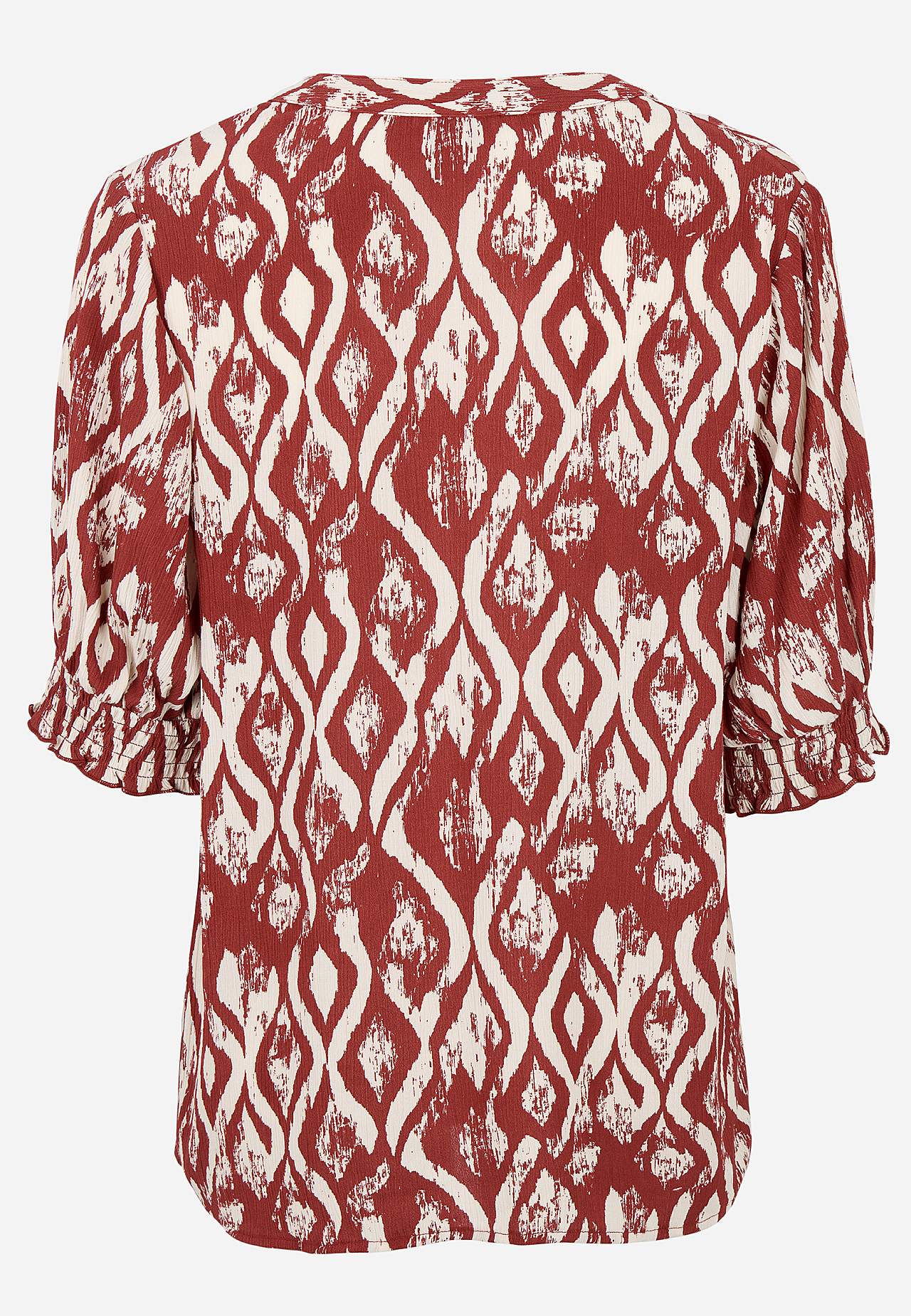 Bluse aus Krepp