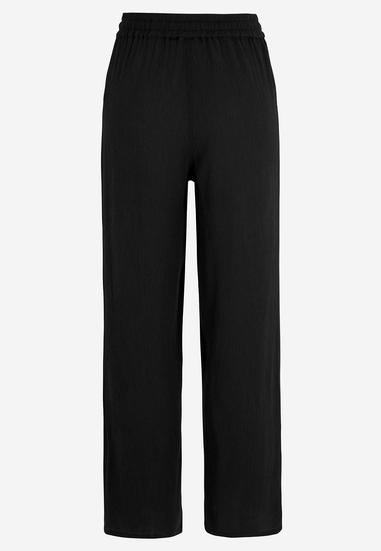 Hose aus Viskose-Krepp