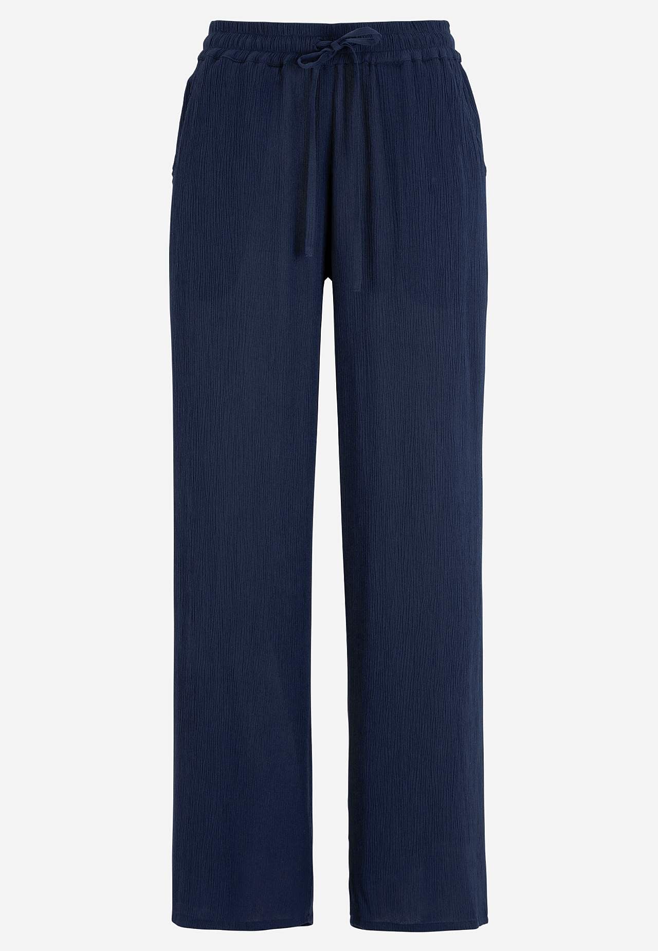 Hose aus Viskose-Krepp
