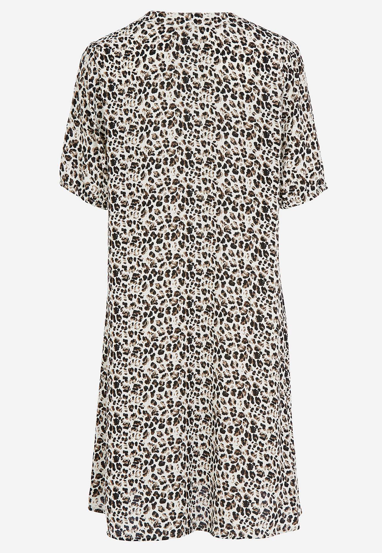 Kleid aus Viskose-Krepp