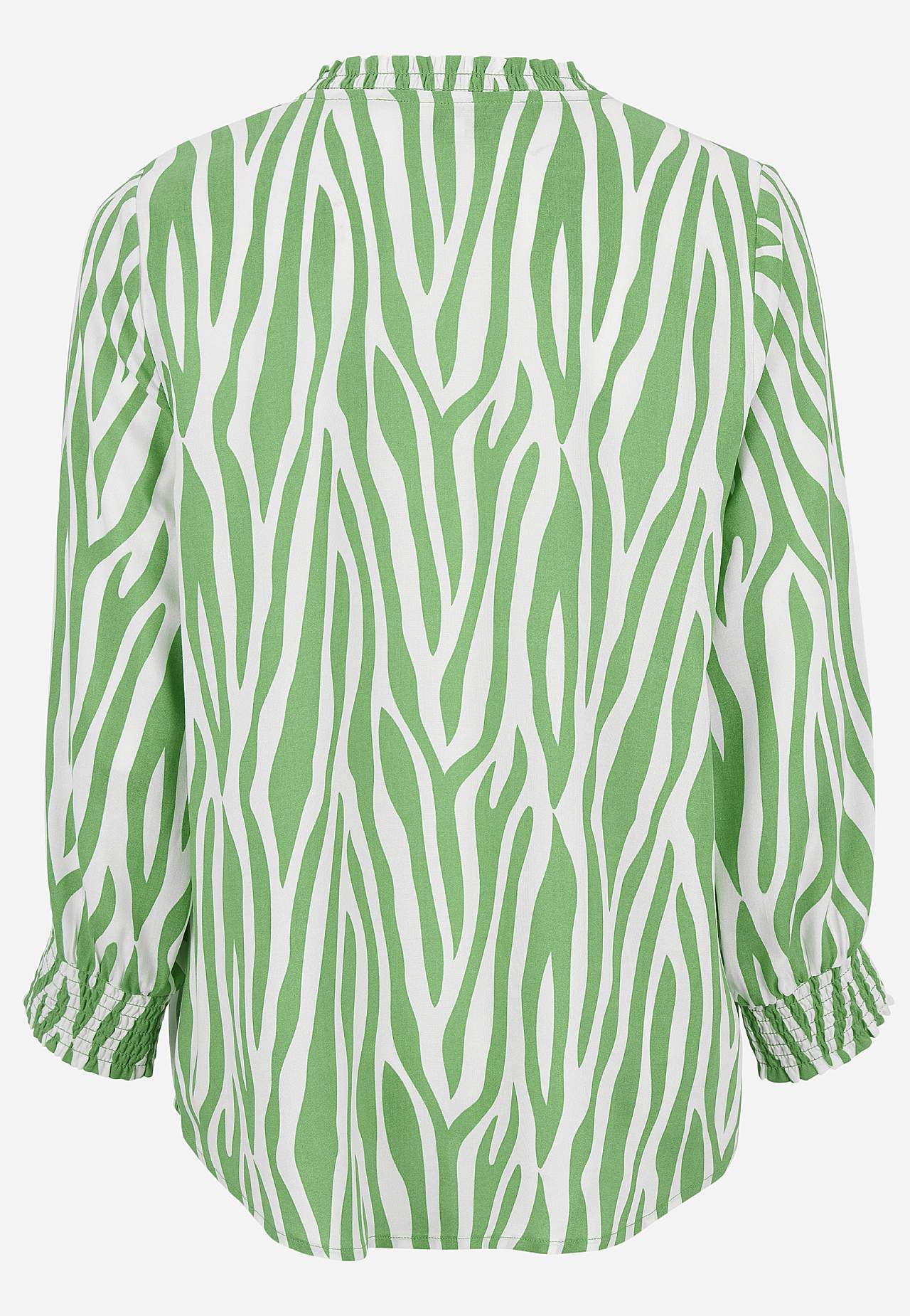 Gewebte, gemusterte Bluse