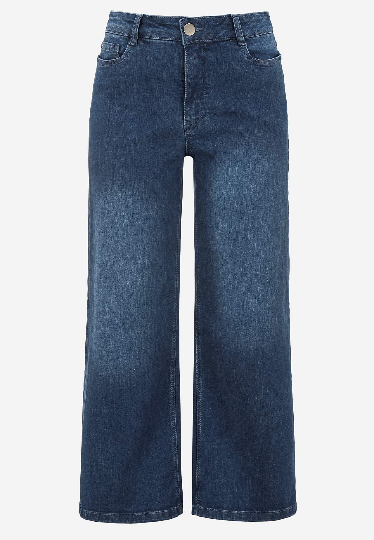 Elastische Knöcheljeans