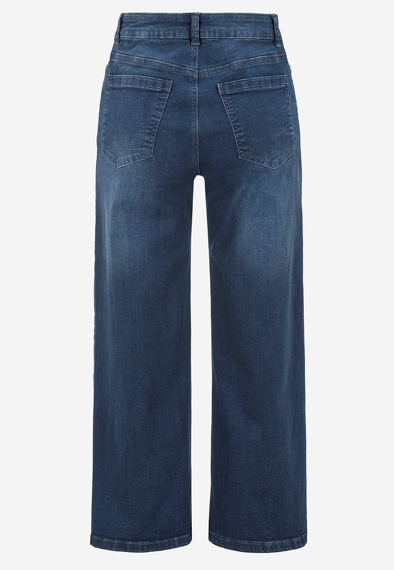 Elastische Knöcheljeans