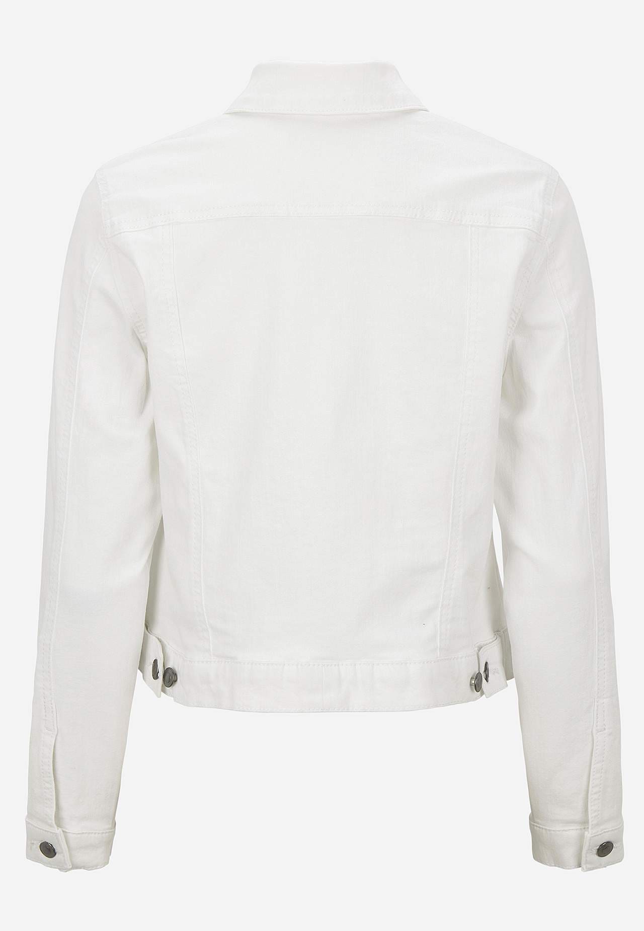 Elastische Jeansjacke