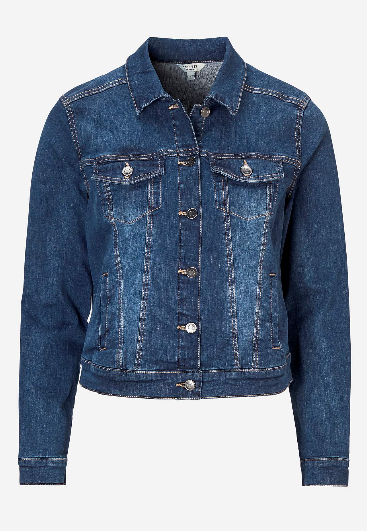 Elastische Jeansjacke