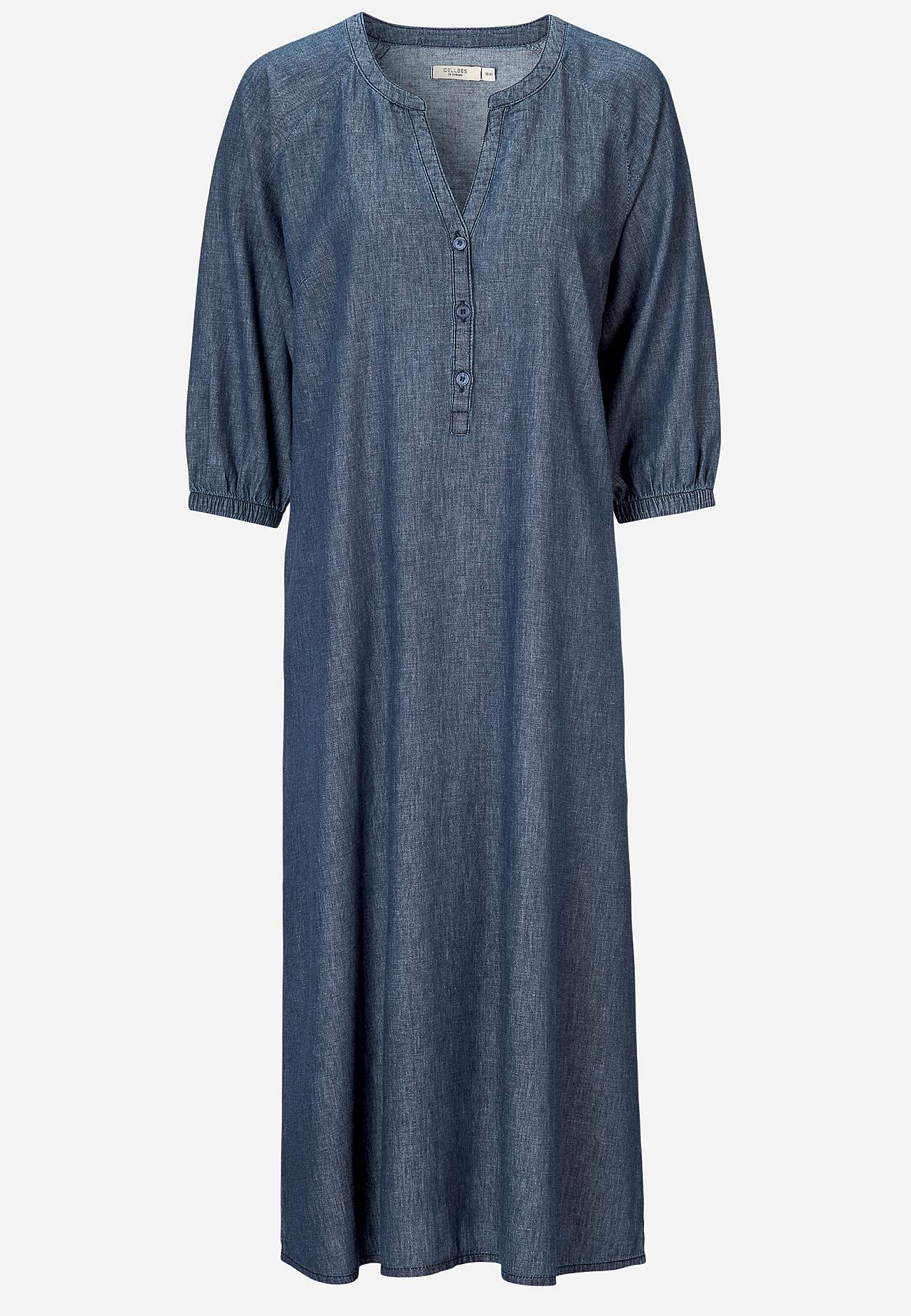 Jeanskleid mit Knöpfen