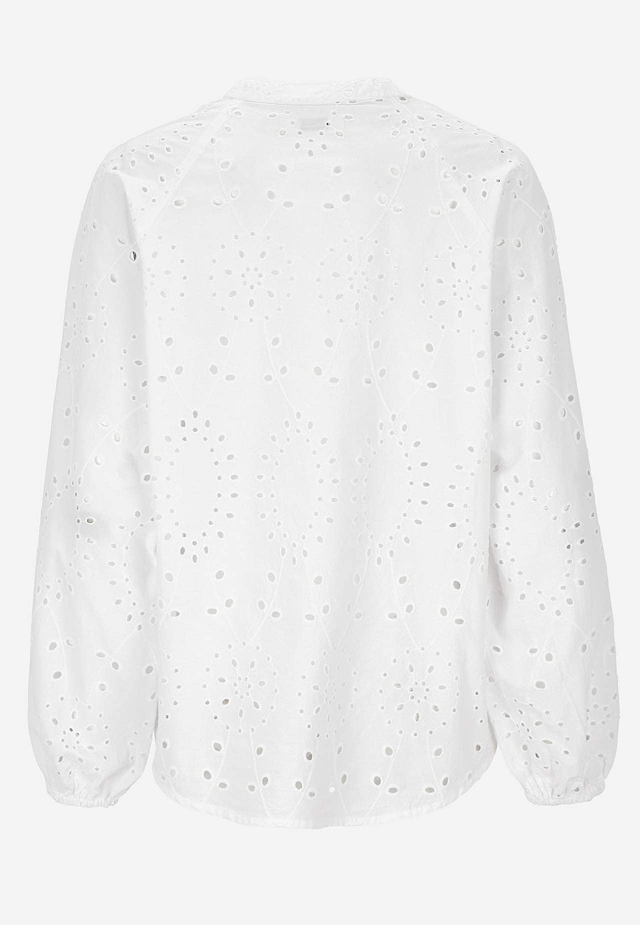 Bluse mit Stickerei