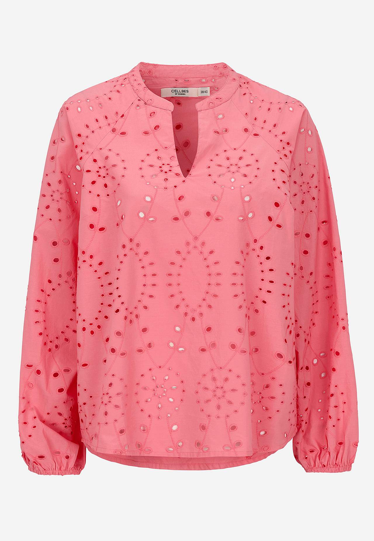 Bluse mit Stickerei