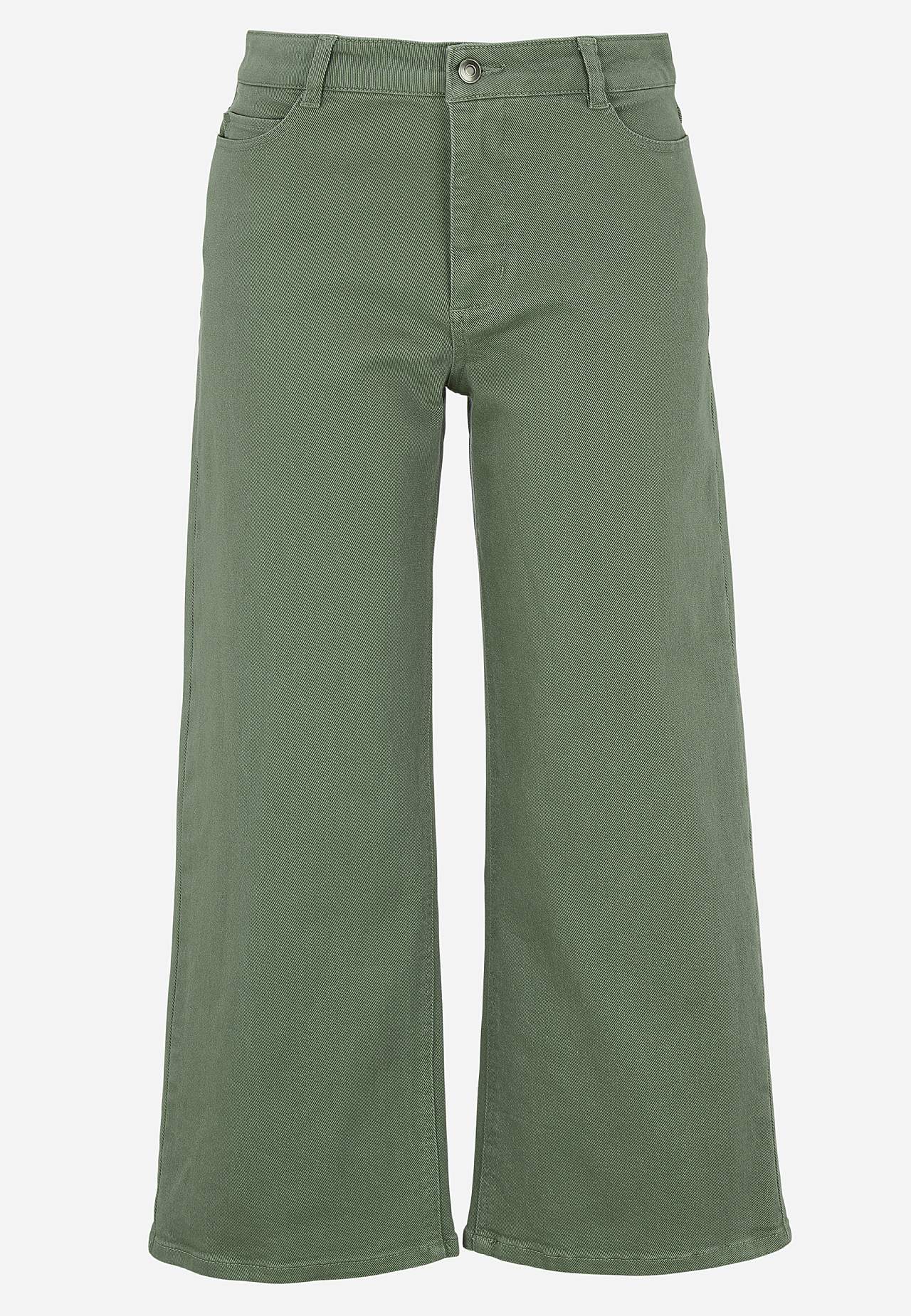 Breite Knöcheljeans