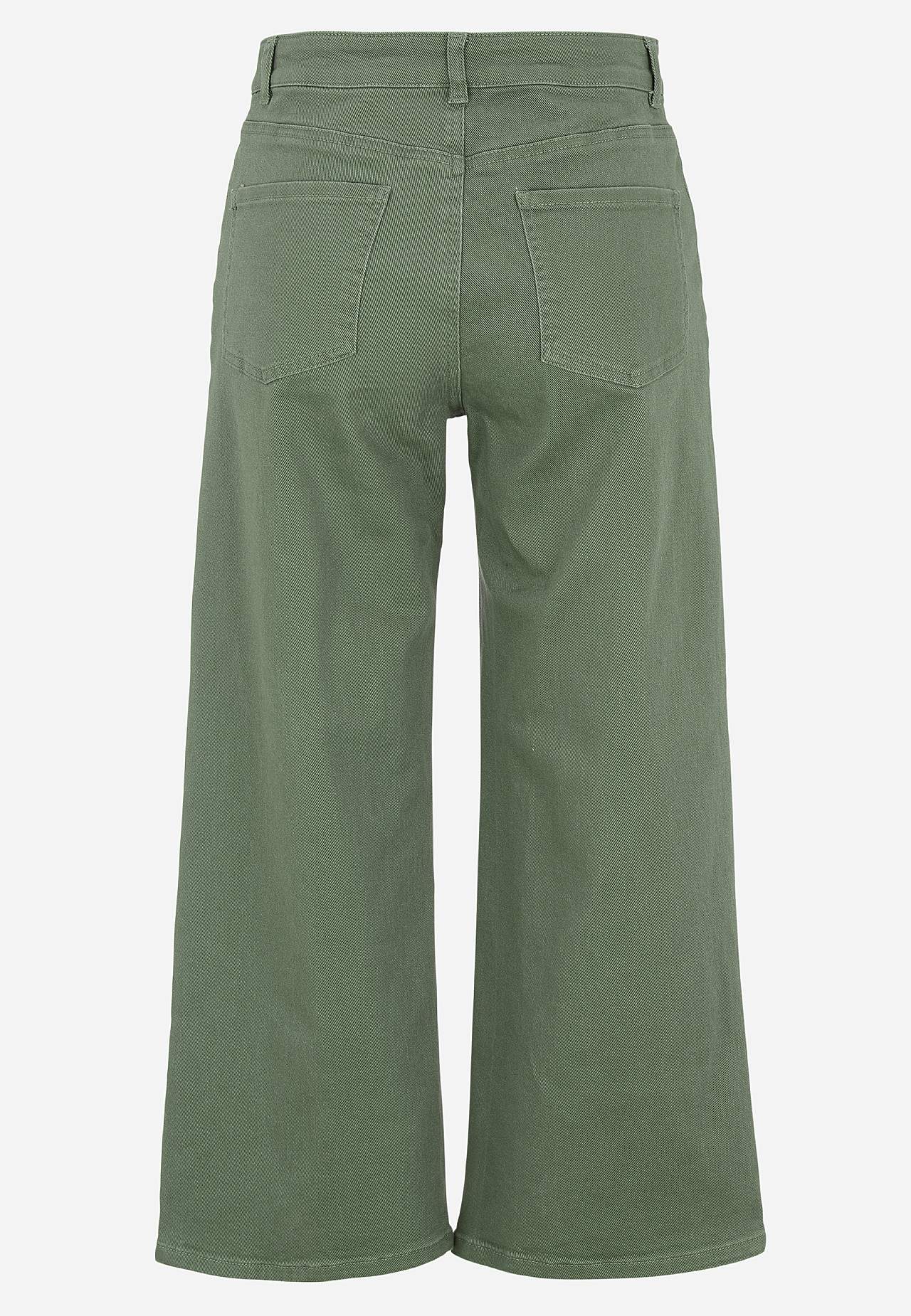 Breite Knöcheljeans
