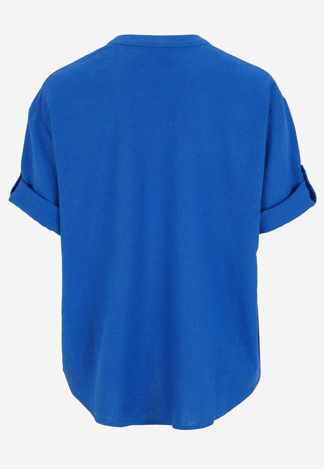 Bluse aus Leinen-Mix